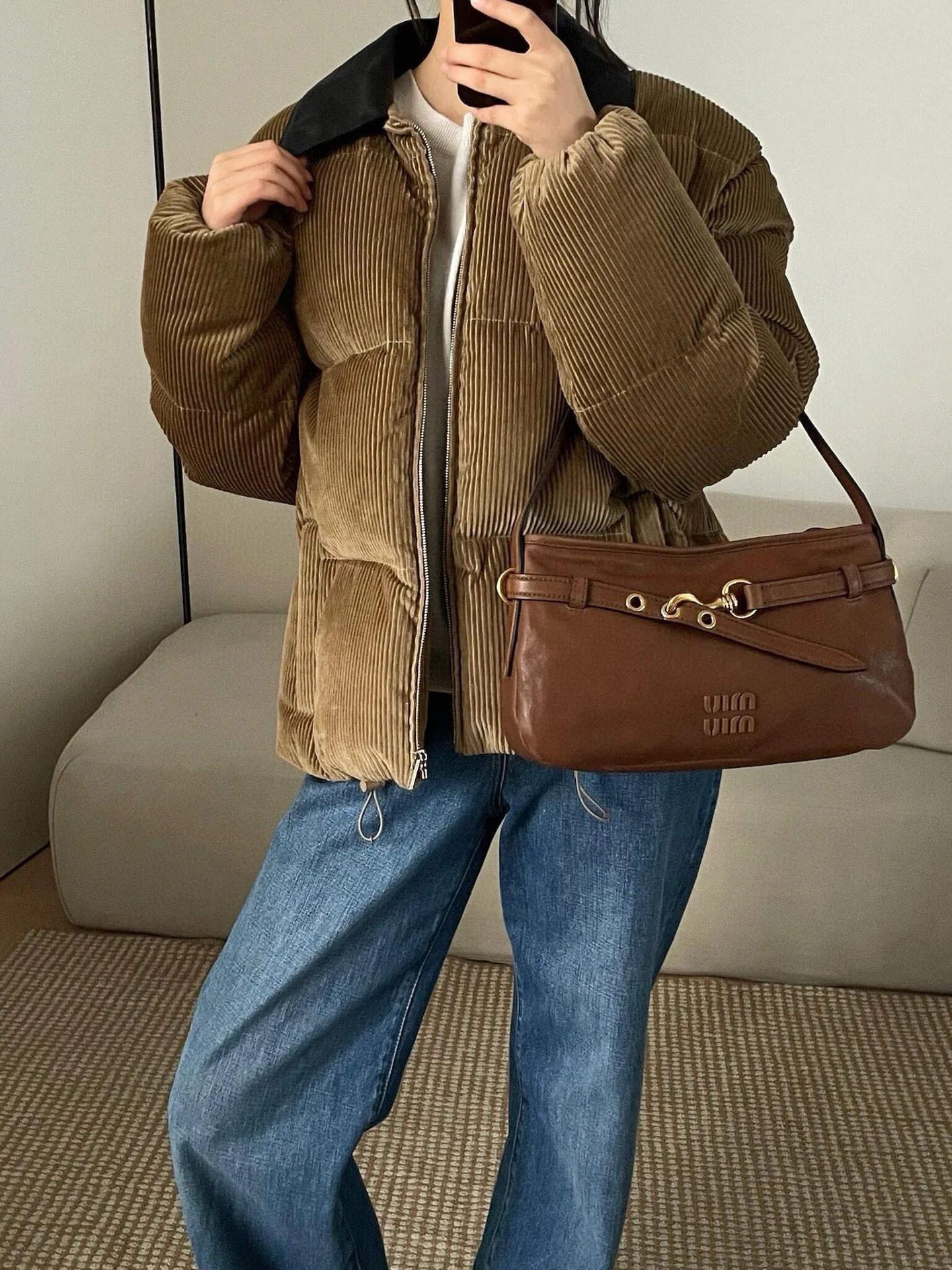 Куртки И Пуховики Женские Miu Miu 18768851