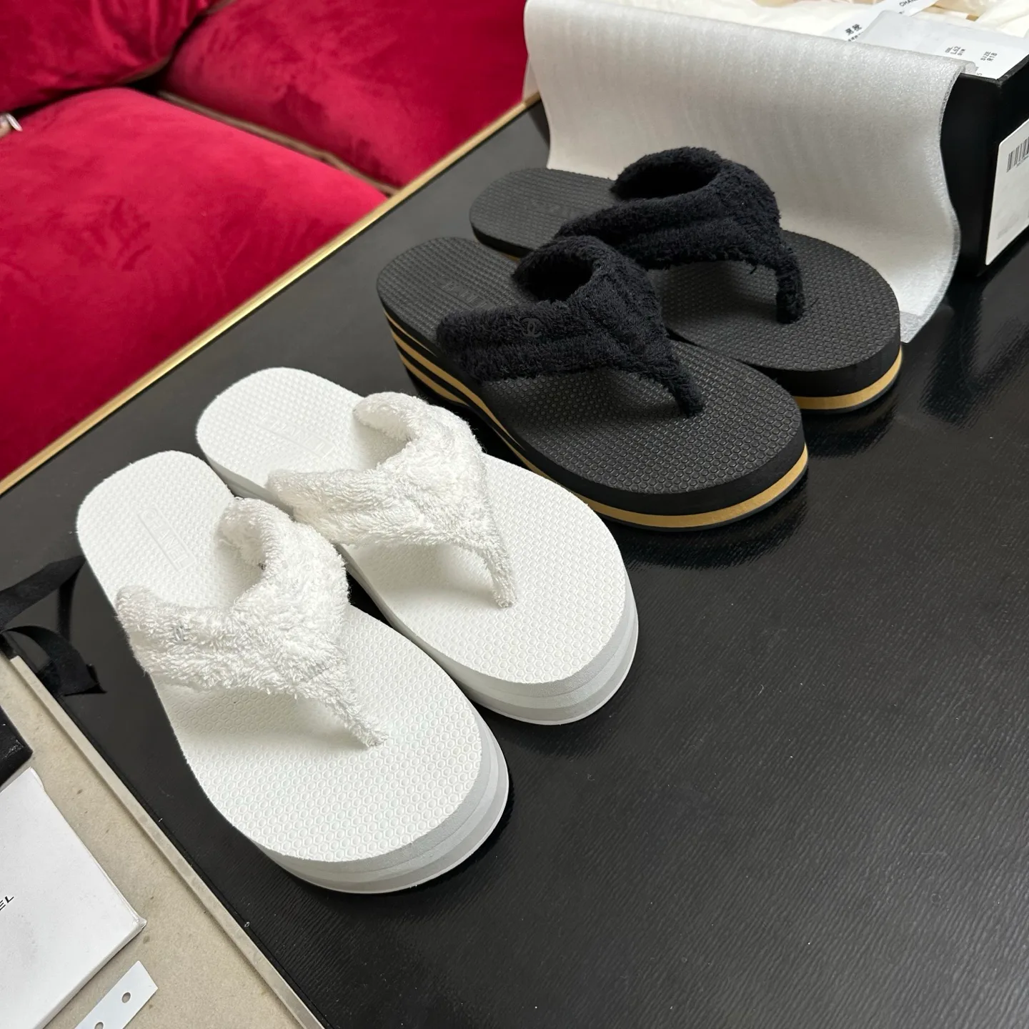 Шлепанцы Женские Chanel 25405