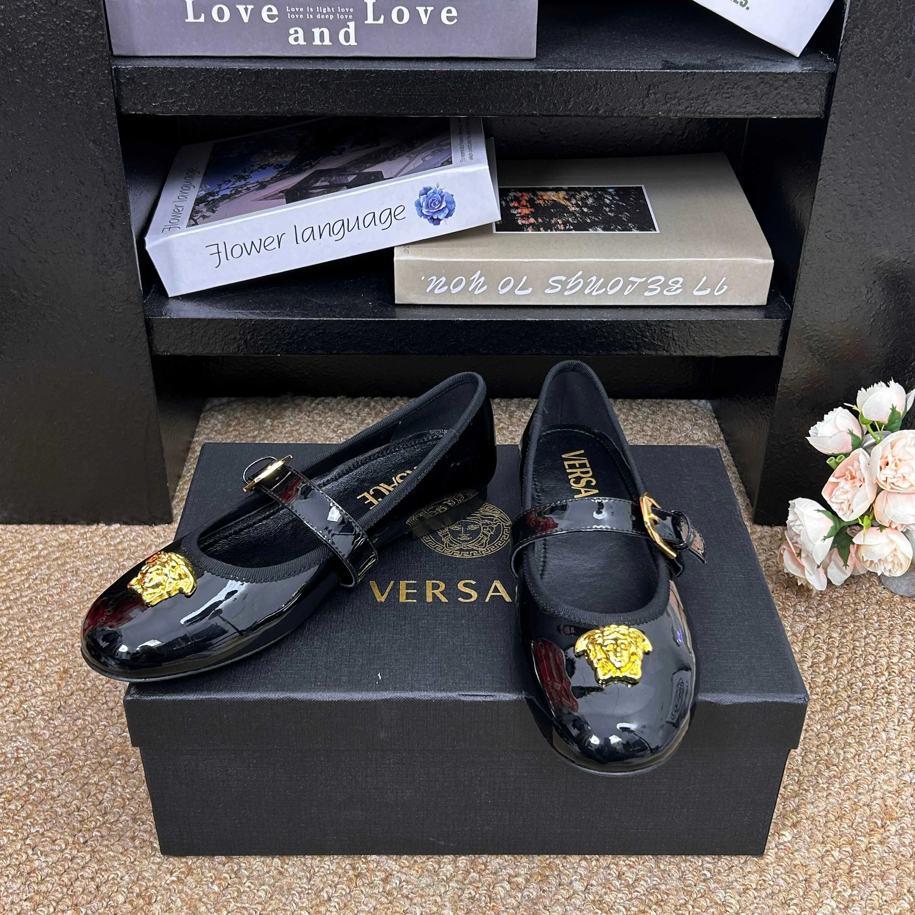 Балетки Женские Versace 9633234