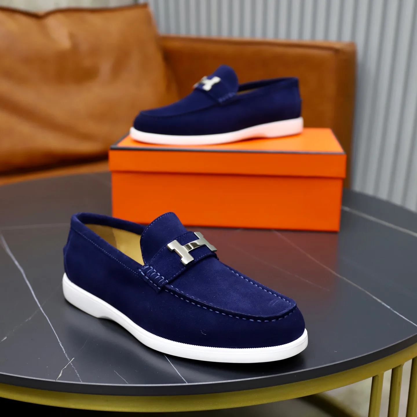 Лоферы И Туфли Мужские Hermes 18103103