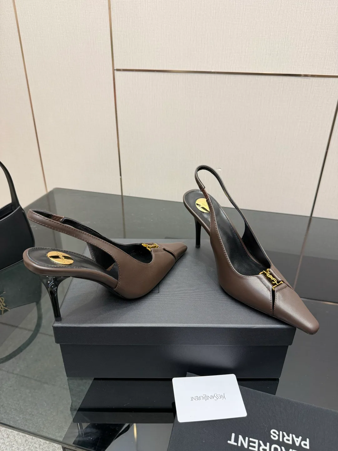 Босоножки Женские Saint Laurent 13164445