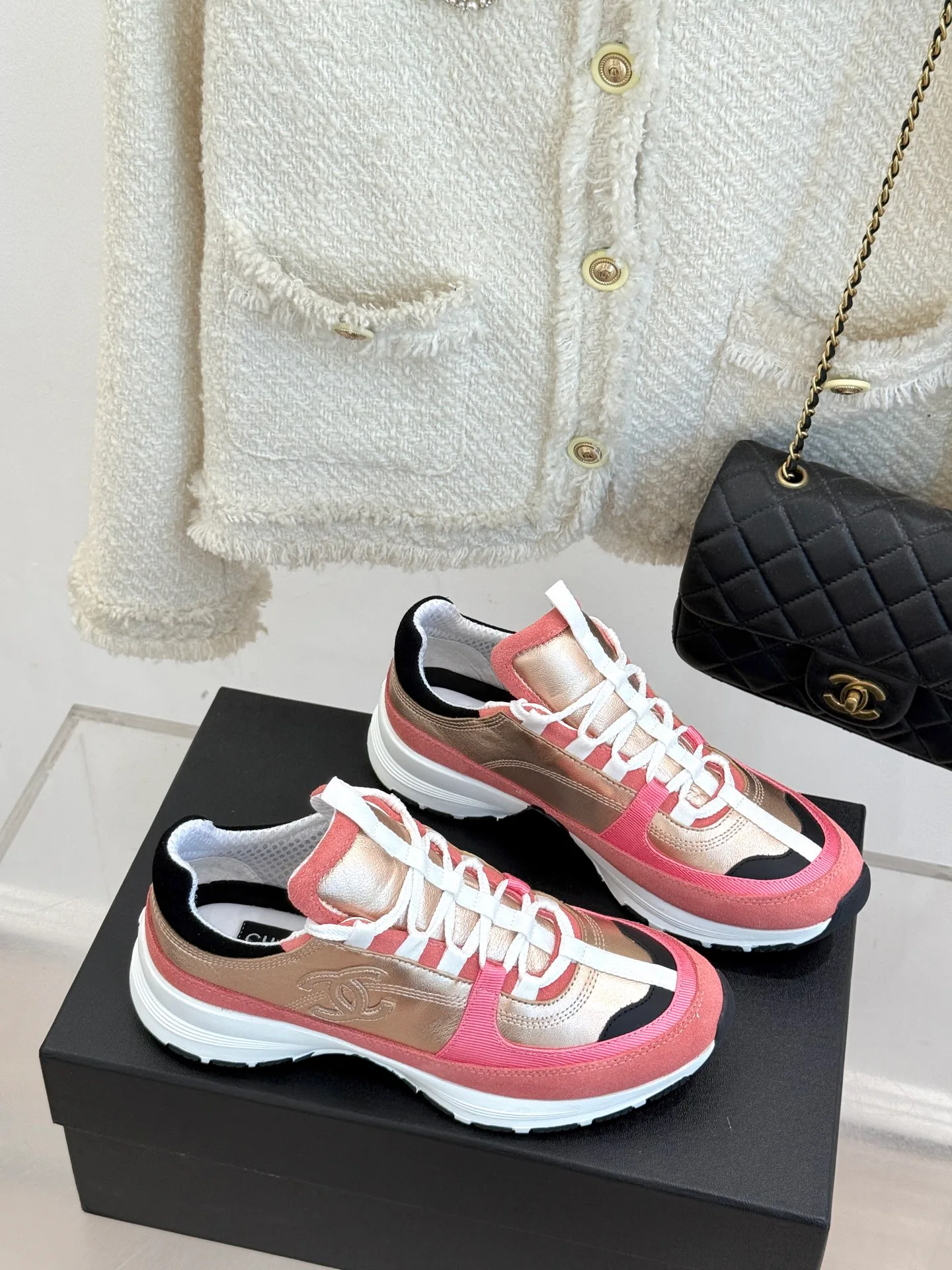 Кроссовки Женские Chanel 9176989