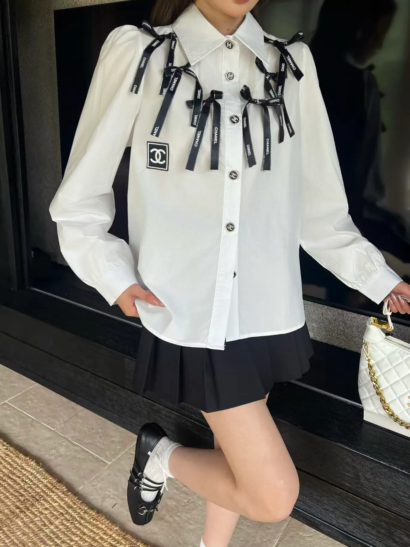 Рубашки Женские Chanel 9876850