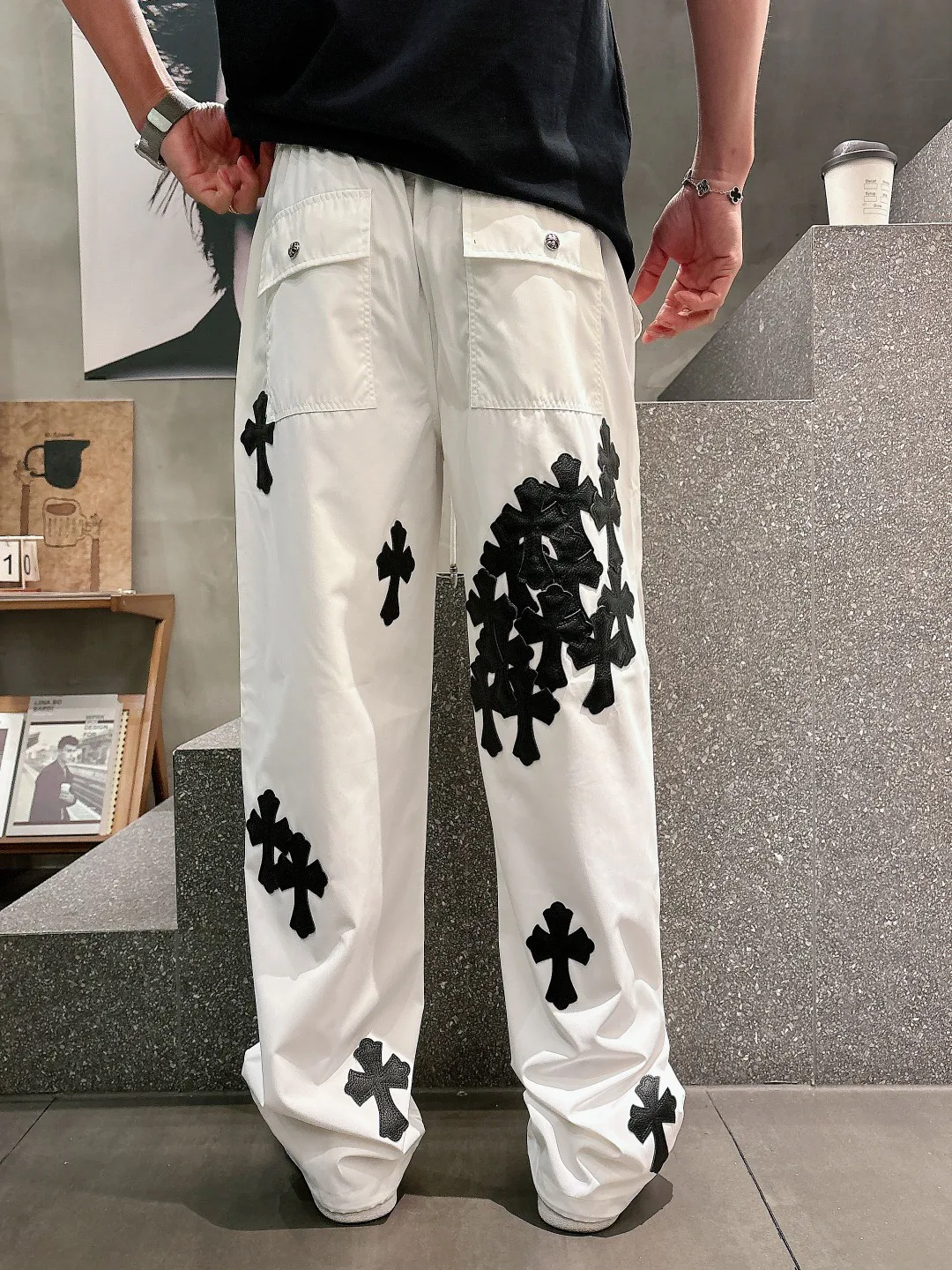 Брюки Мужские Chrome Hearts 11697586