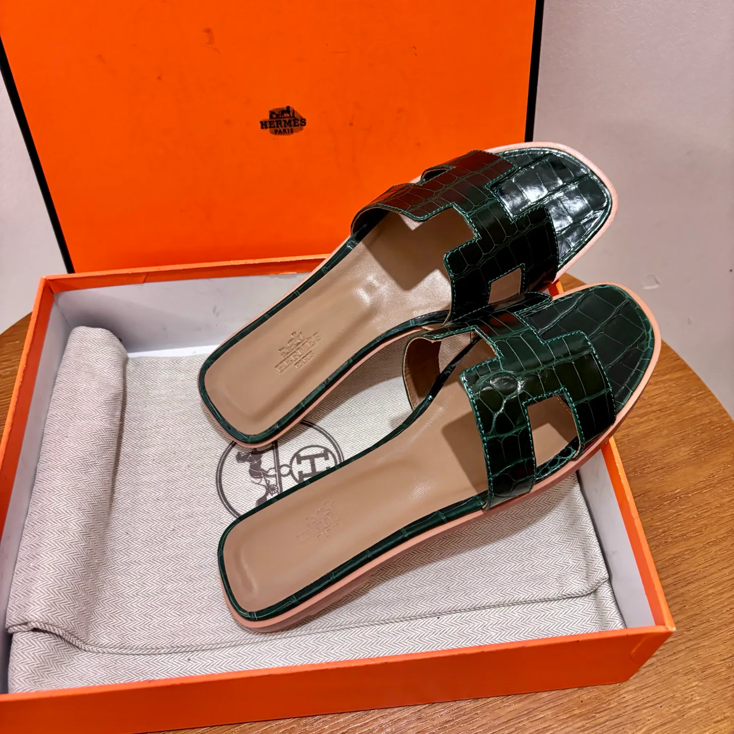 Шлепанцы Женские Hermes 4503980