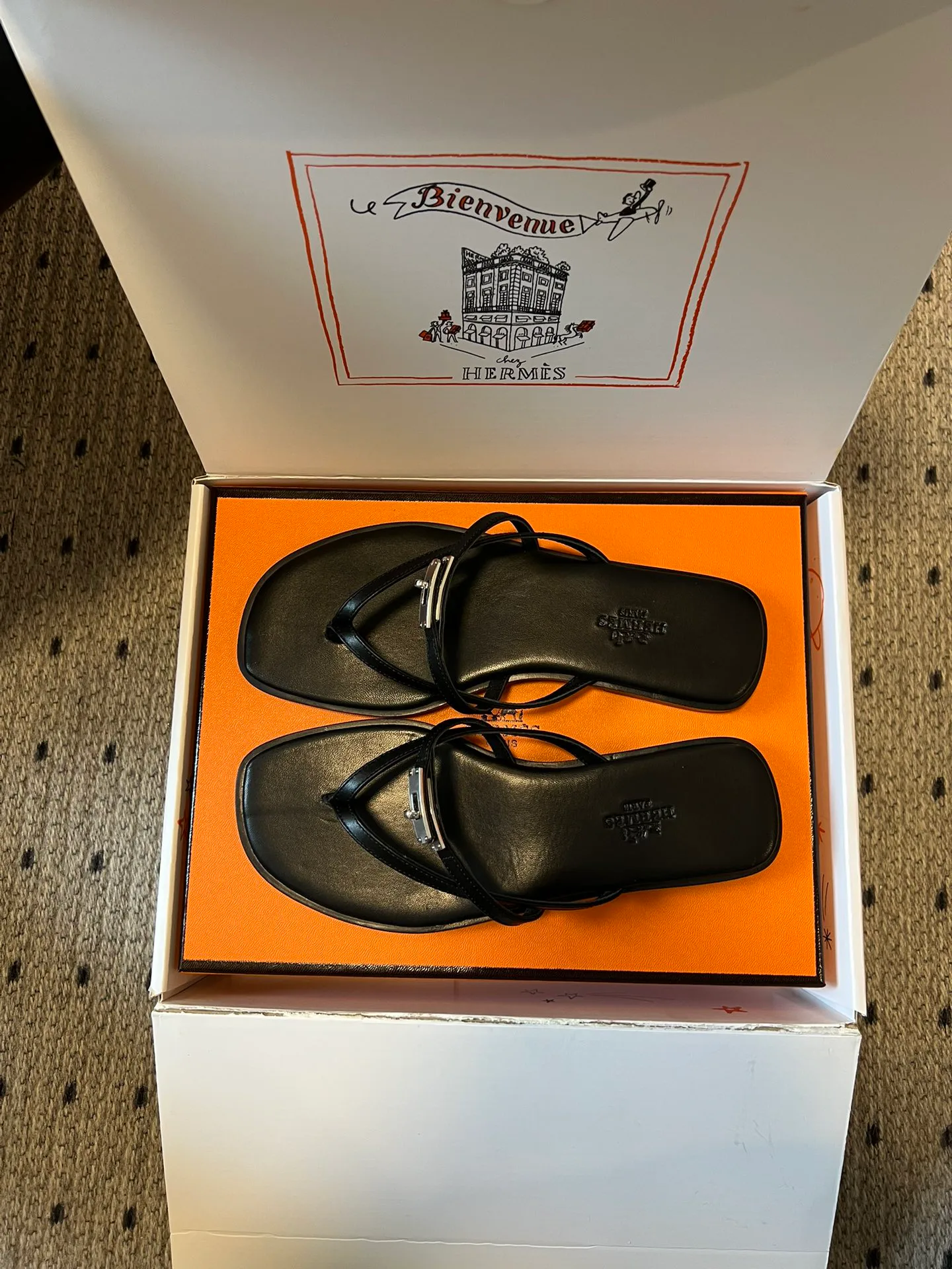 Шлепанцы Женские Hermes 10209522