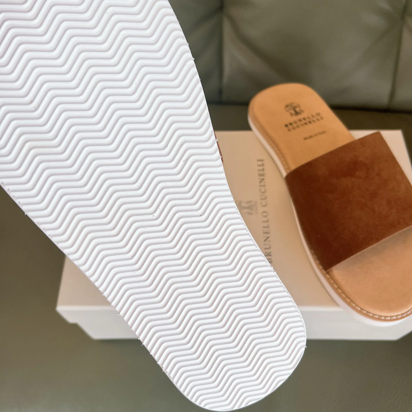 Шлепанцы Мужские Brunello Cucinelli 5089157