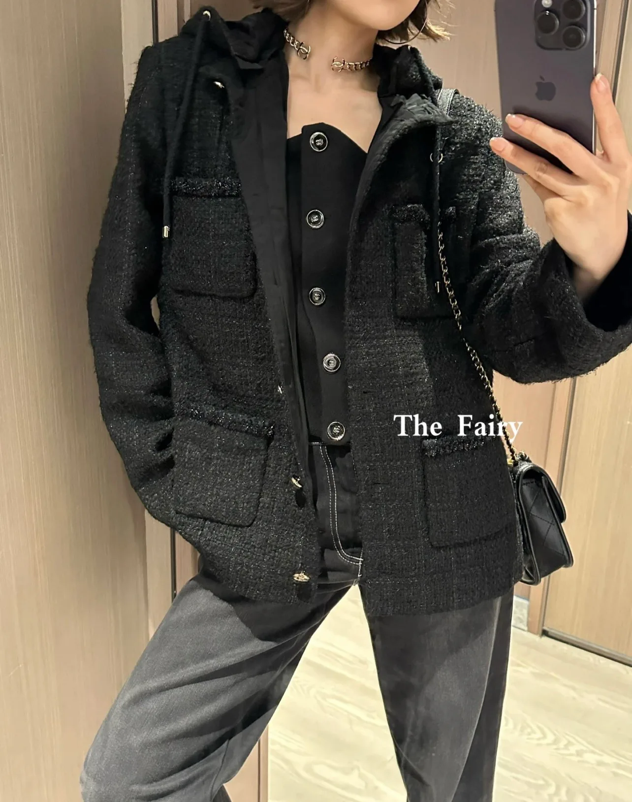 Куртки И Пуховики Женские Chanel 1452028