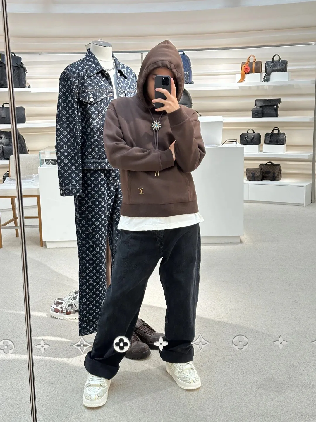 Джинсы Мужские Louis Vuitton 17480569