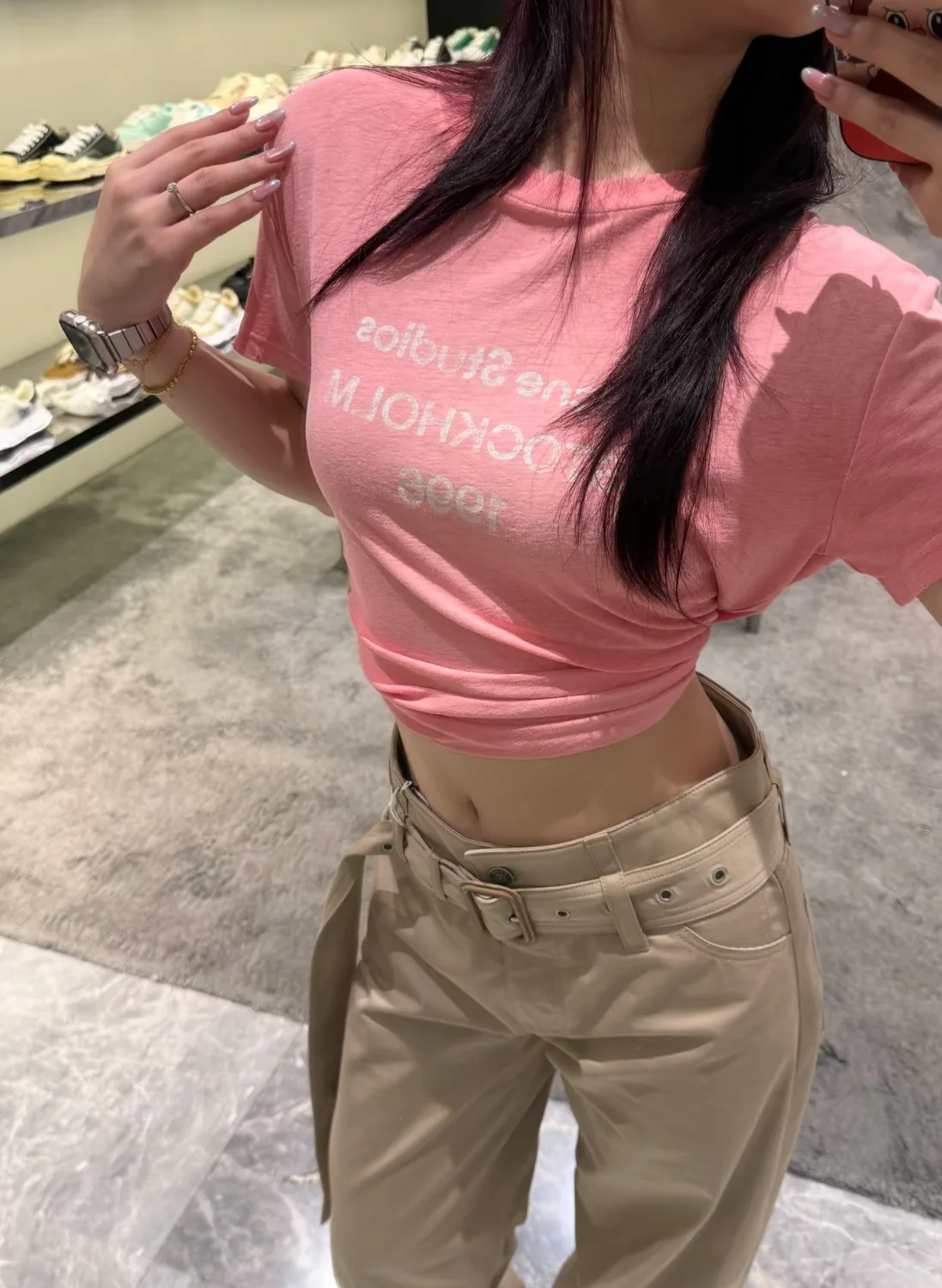 Футболки Женские Acne Studios 18132261