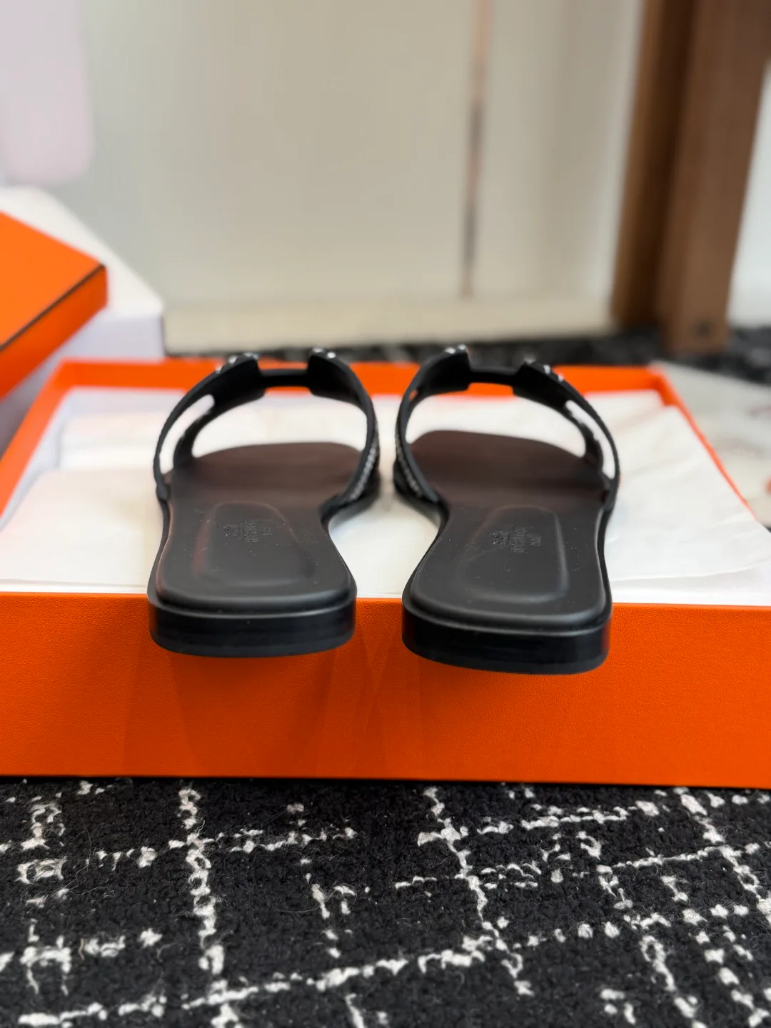 Шлепанцы Женские Hermes 398912