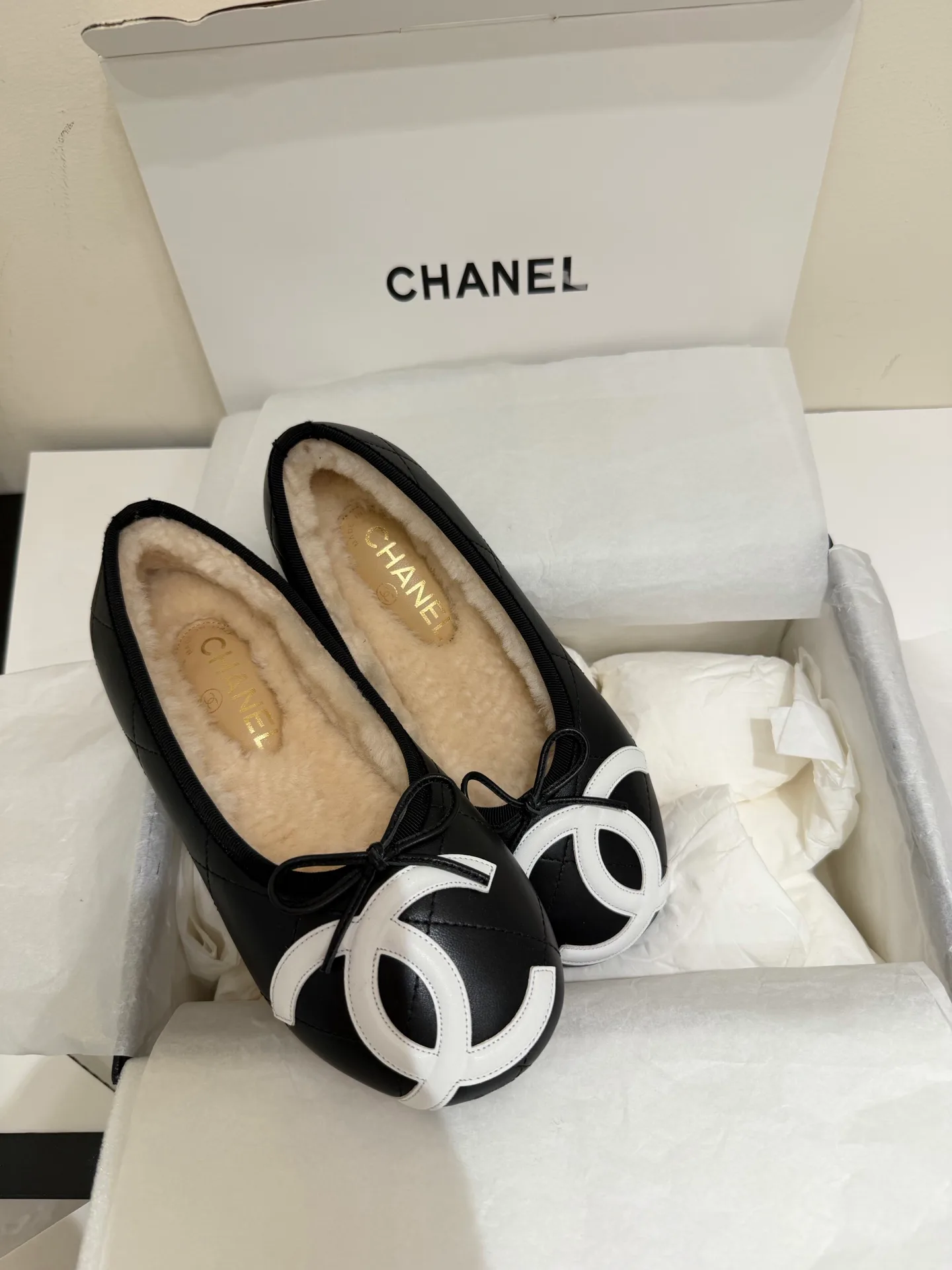 Балетки Женские Chanel 19635698