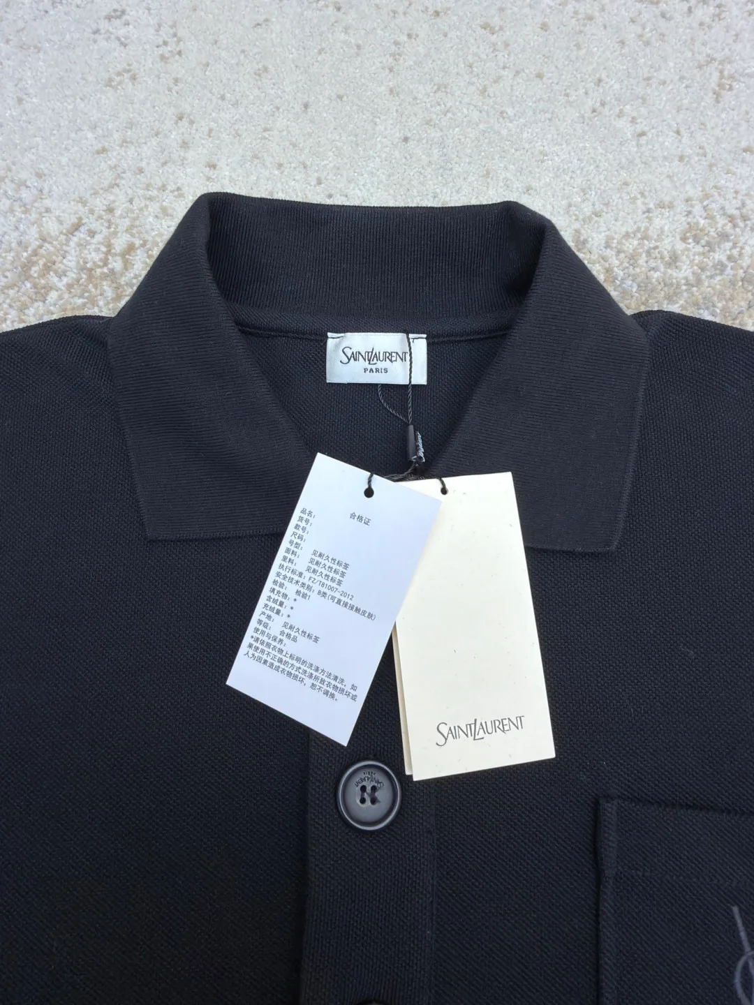 Рубашки Мужские Saint Laurent 5405635