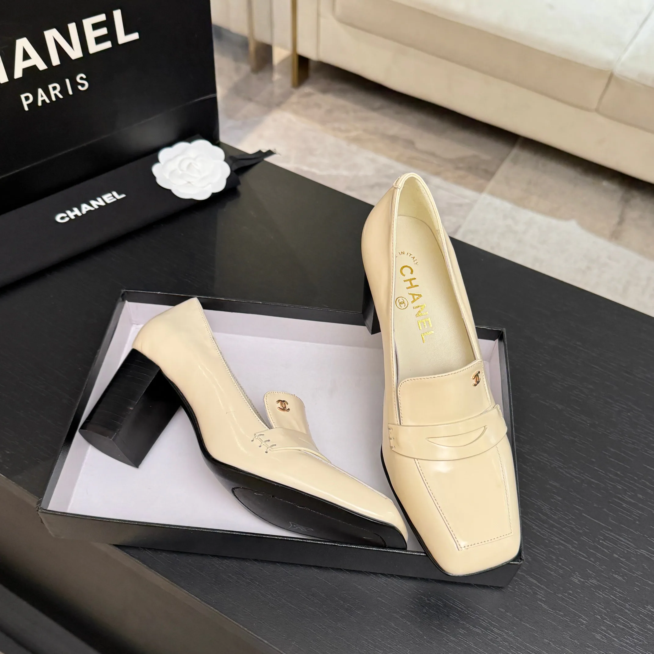 Лоферы И Мокасины Женские Chanel 18063087