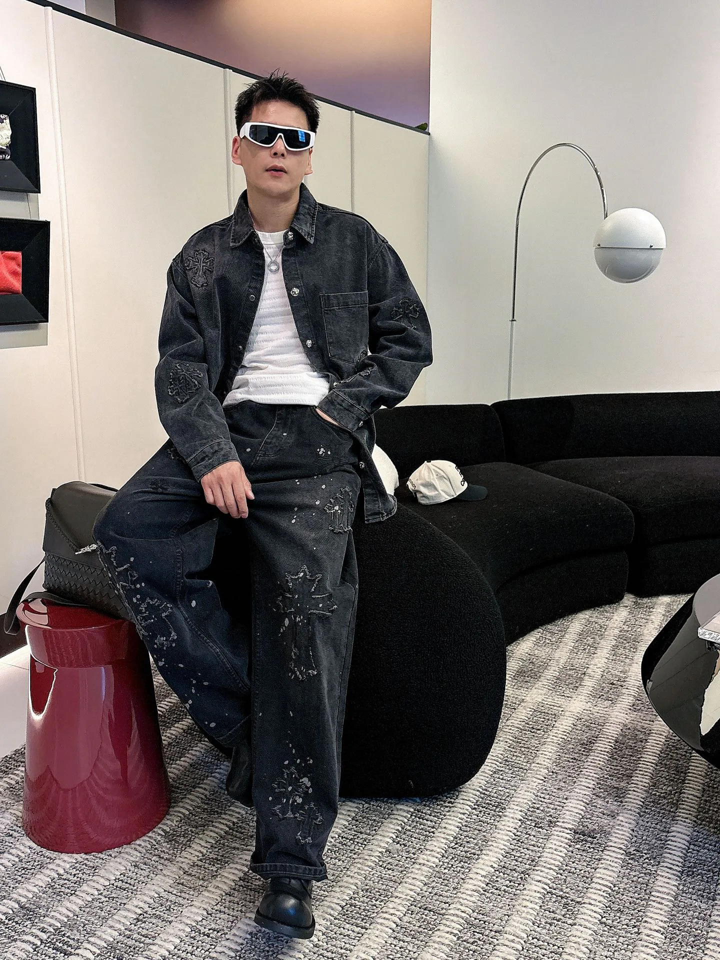 Куртки И Пуховики Мужские Chrome Hearts 787685