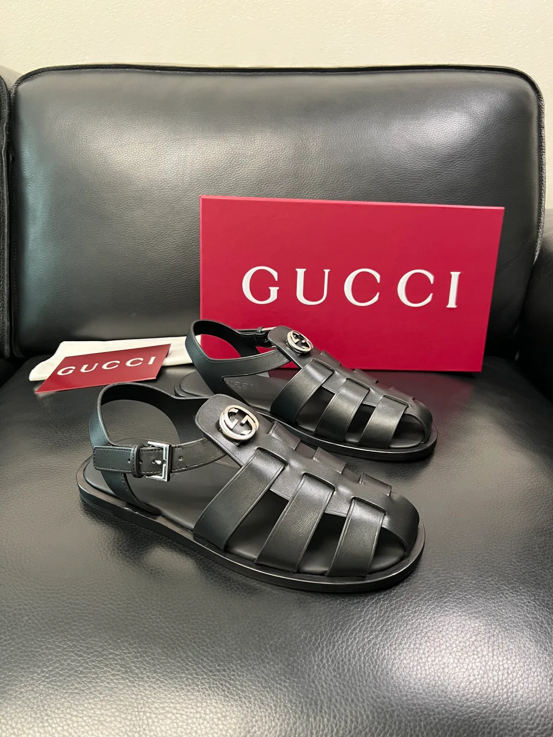 Сандалии Мужские Gucci 13568837