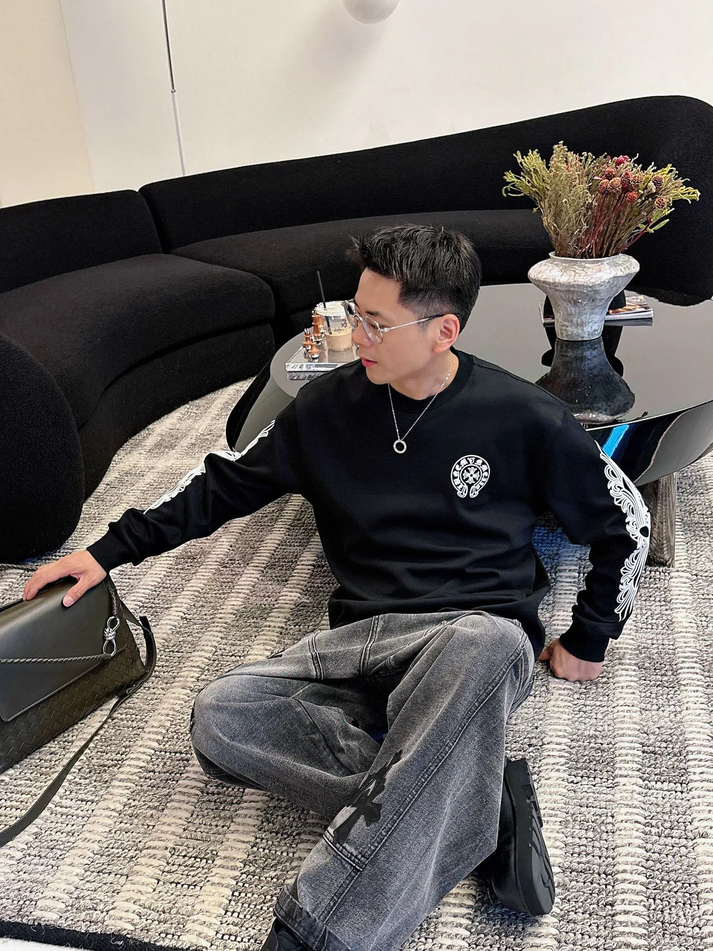 Свитшоты И Худи Мужские Chrome Hearts 787752