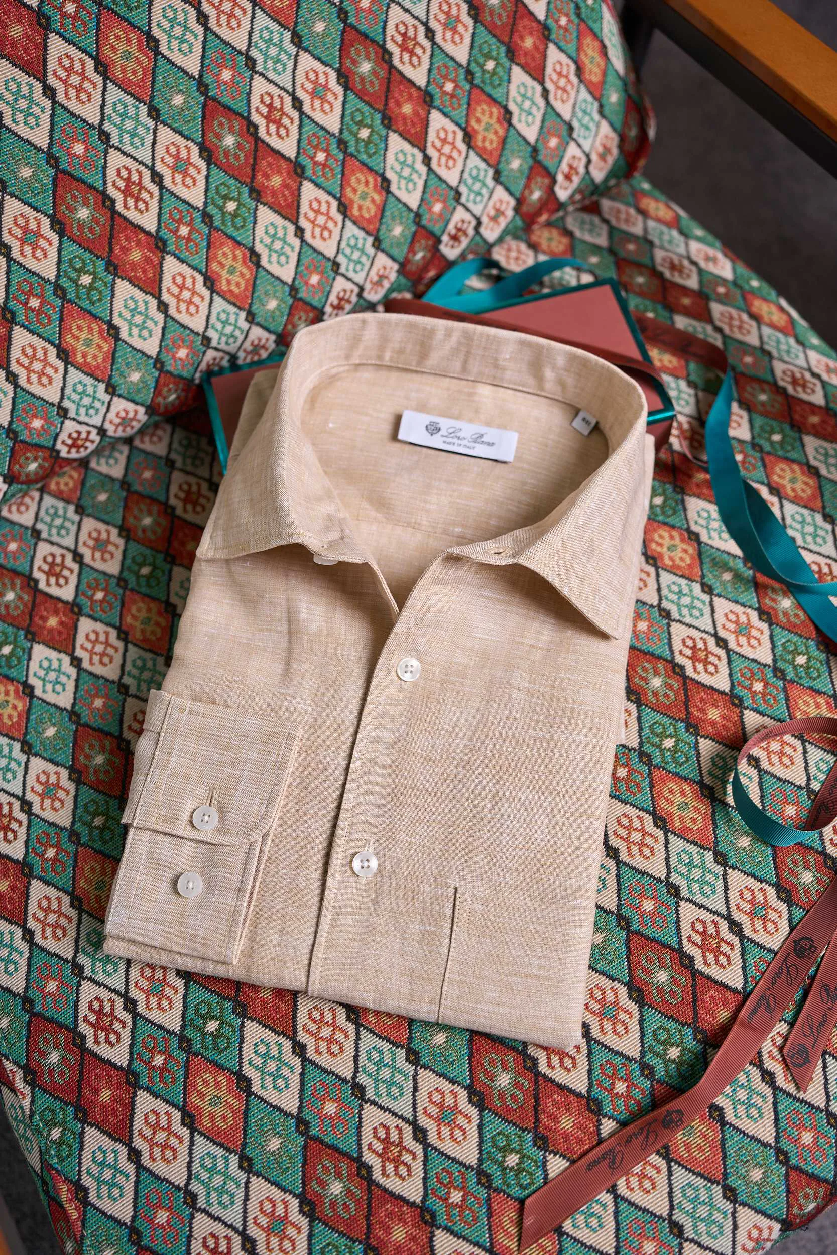 Рубашки Мужские Loro Piana 11667477