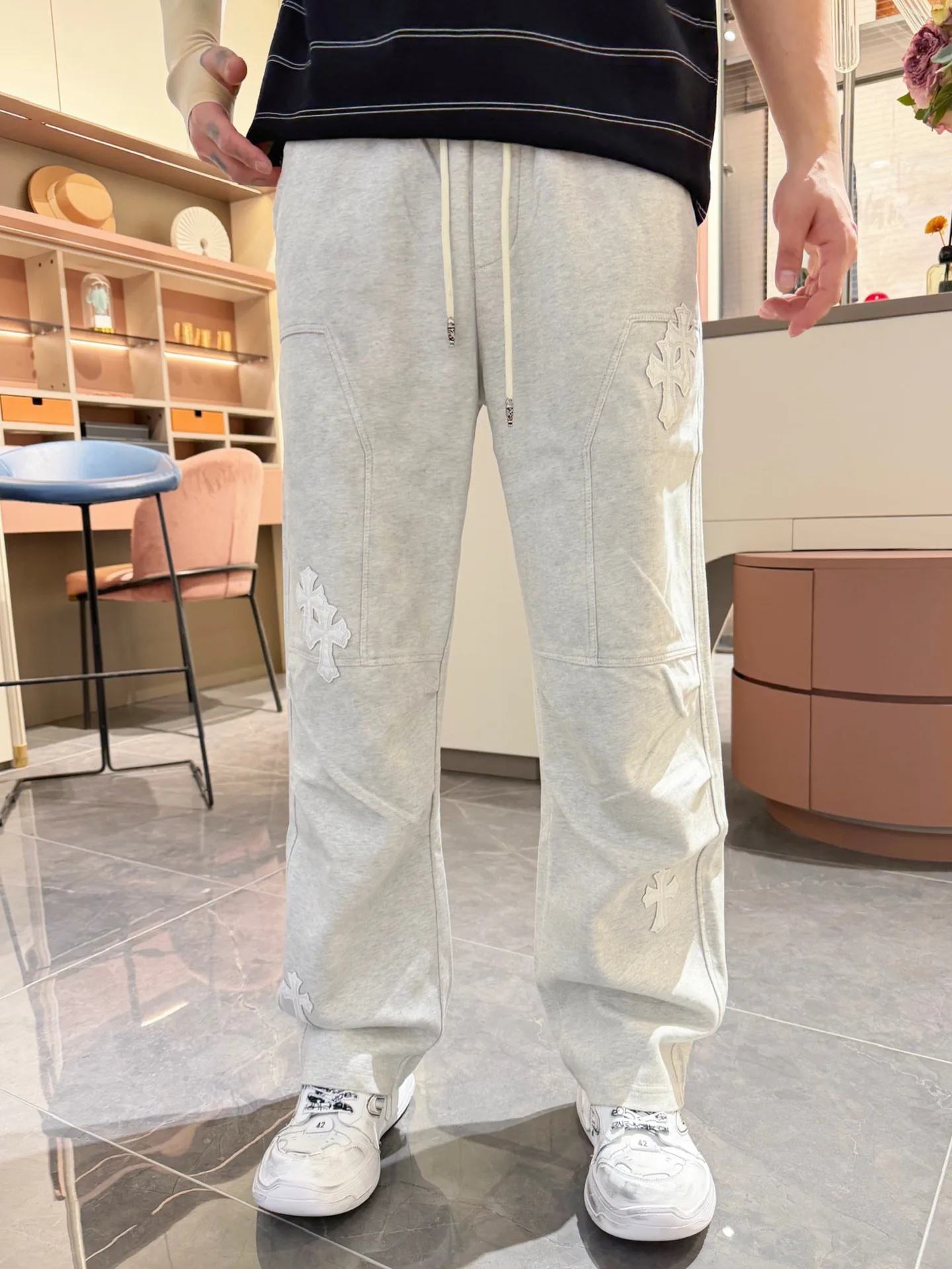 Брюки Мужские Chrome Hearts 14925148