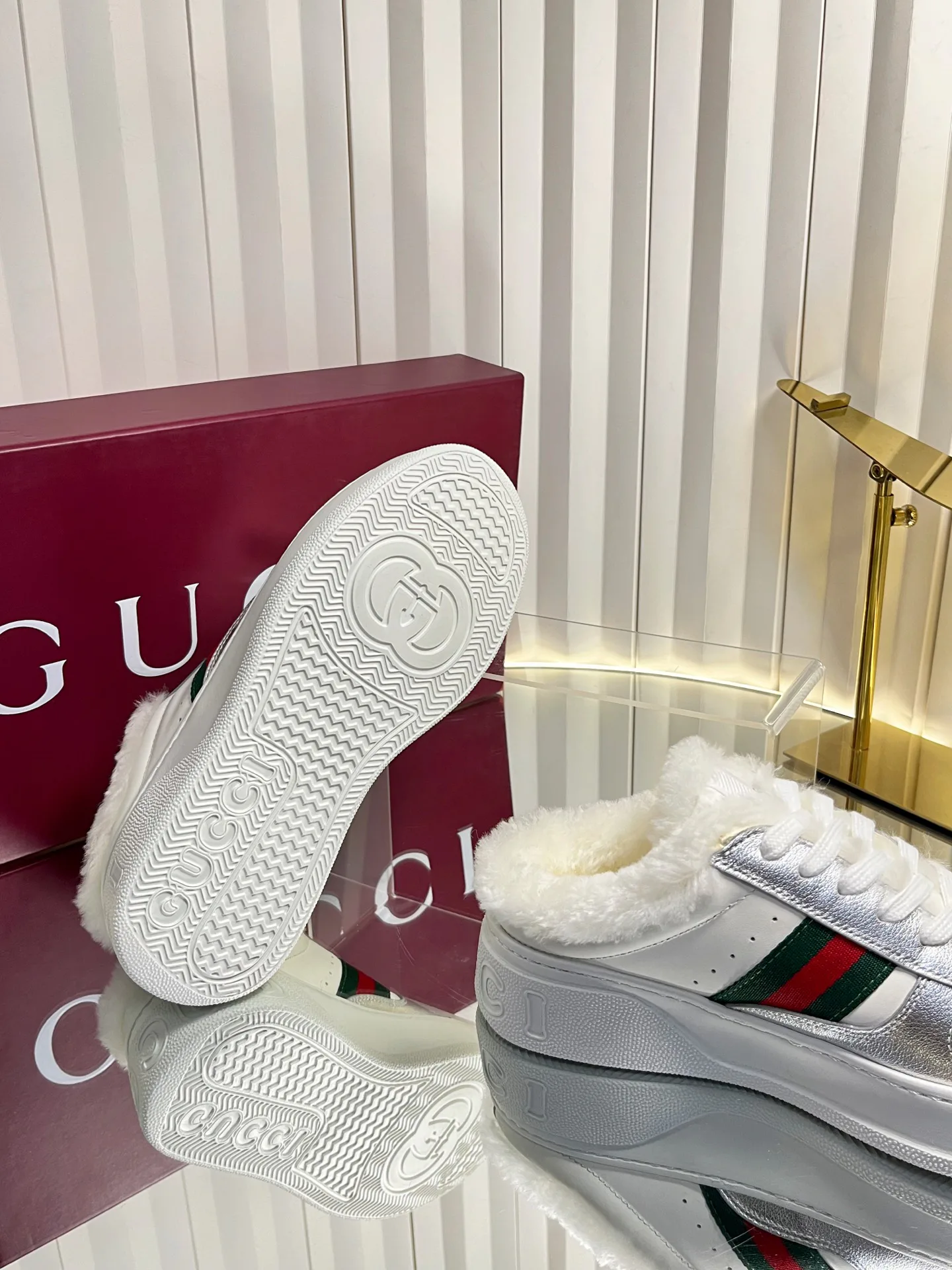 Кеды Женские Gucci 415630