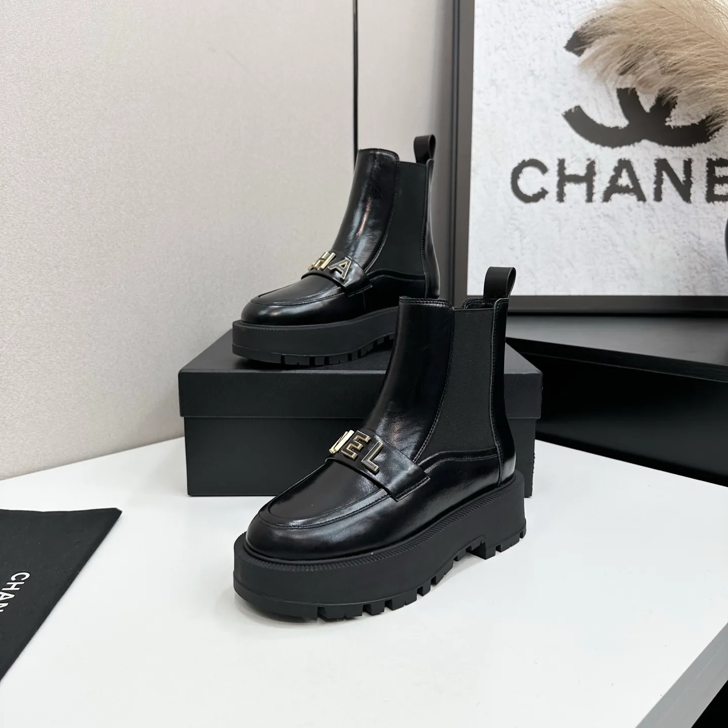 Ботинки Женские Chanel 521487