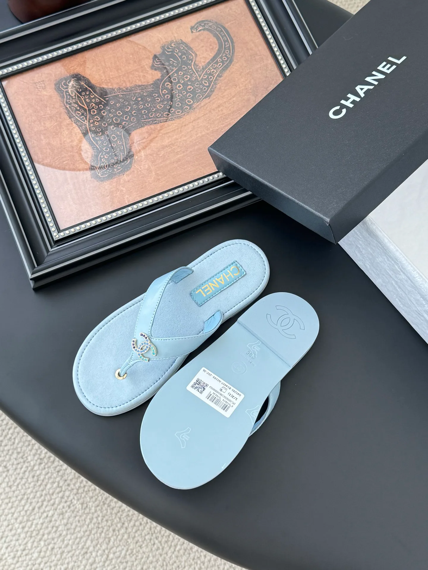 Шлепанцы Женские Chanel 1818709