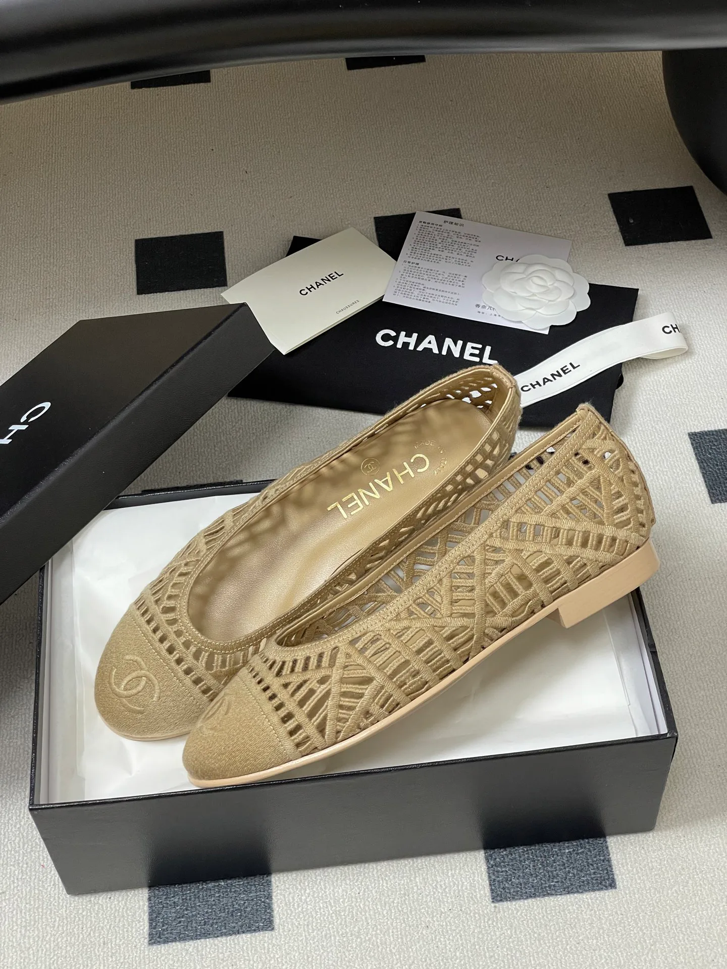 Балетки Женские Chanel 454144