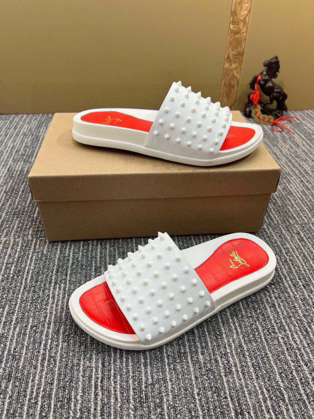 Шлепанцы Мужские Christian Louboutin 65741