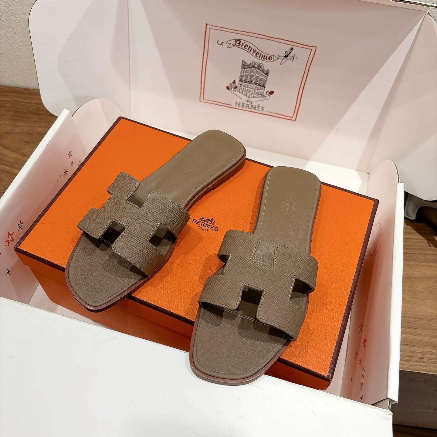 Шлепанцы Женские Hermes 873869