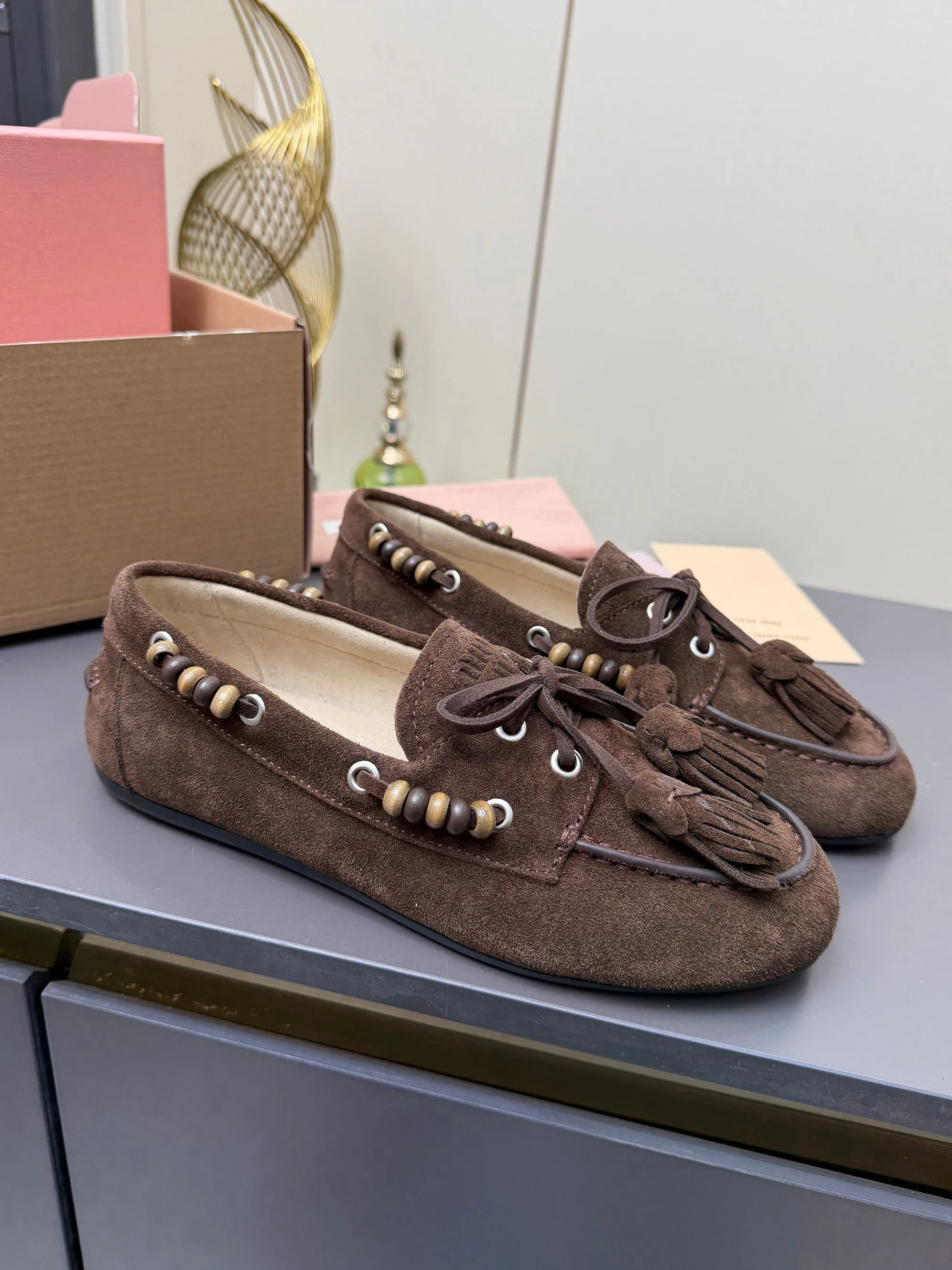 Лоферы И Мокасины Женские Miu Miu 11602265