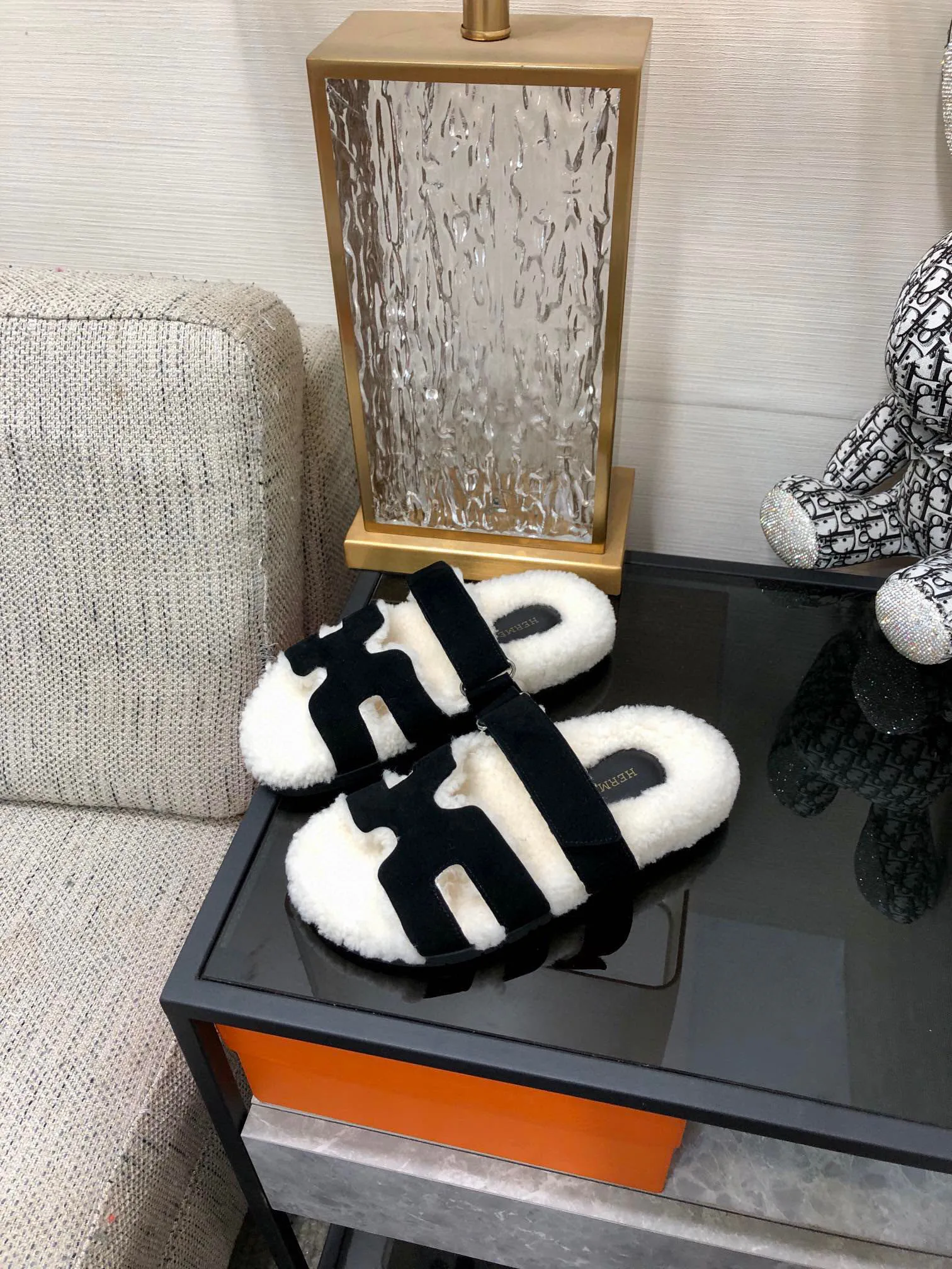 Тапочки Мужские Hermes 101072