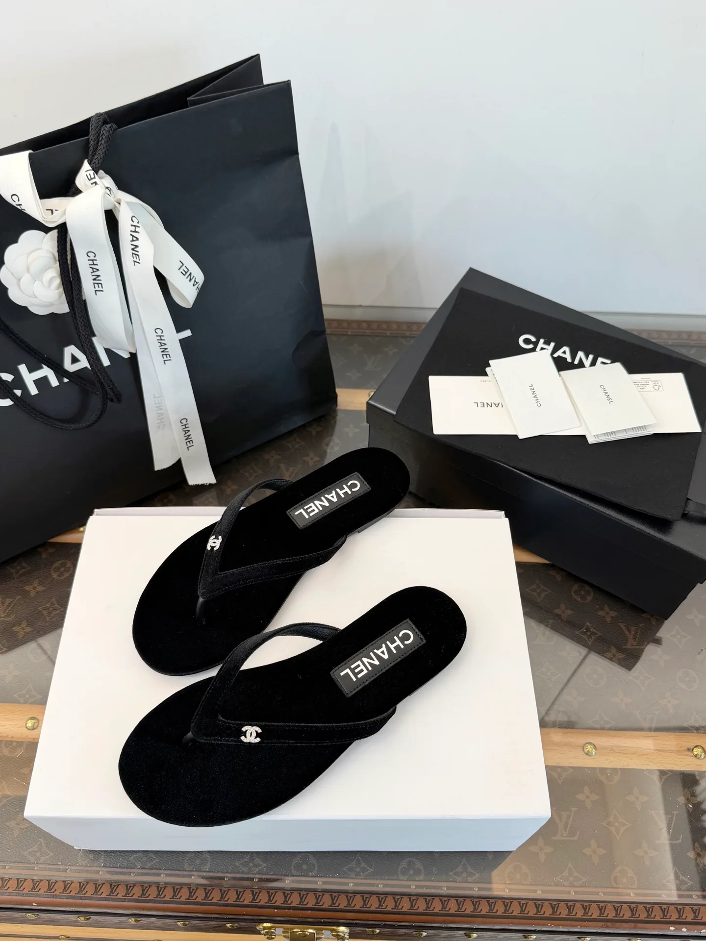 Шлепанцы Женские Chanel 13556815