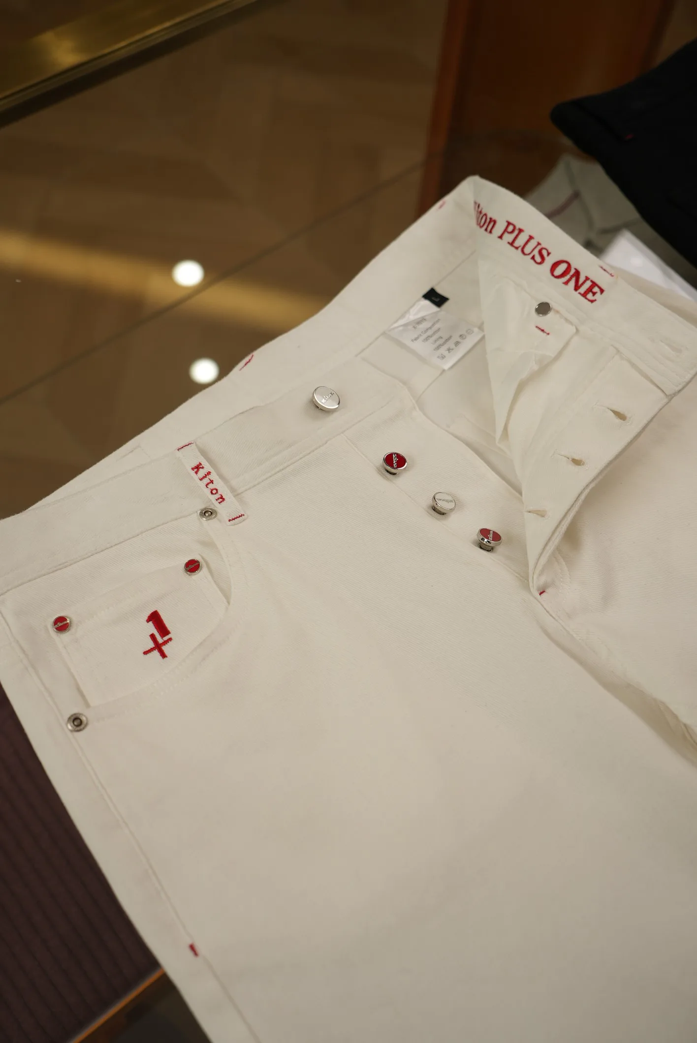 Джинсы Мужские Kiton 10036709