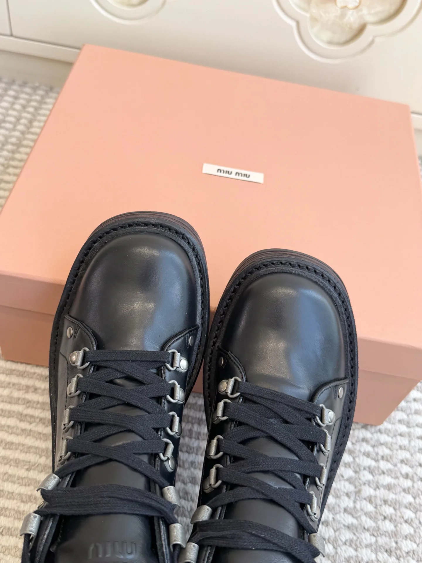 Ботинки Женские Miu Miu 17943218