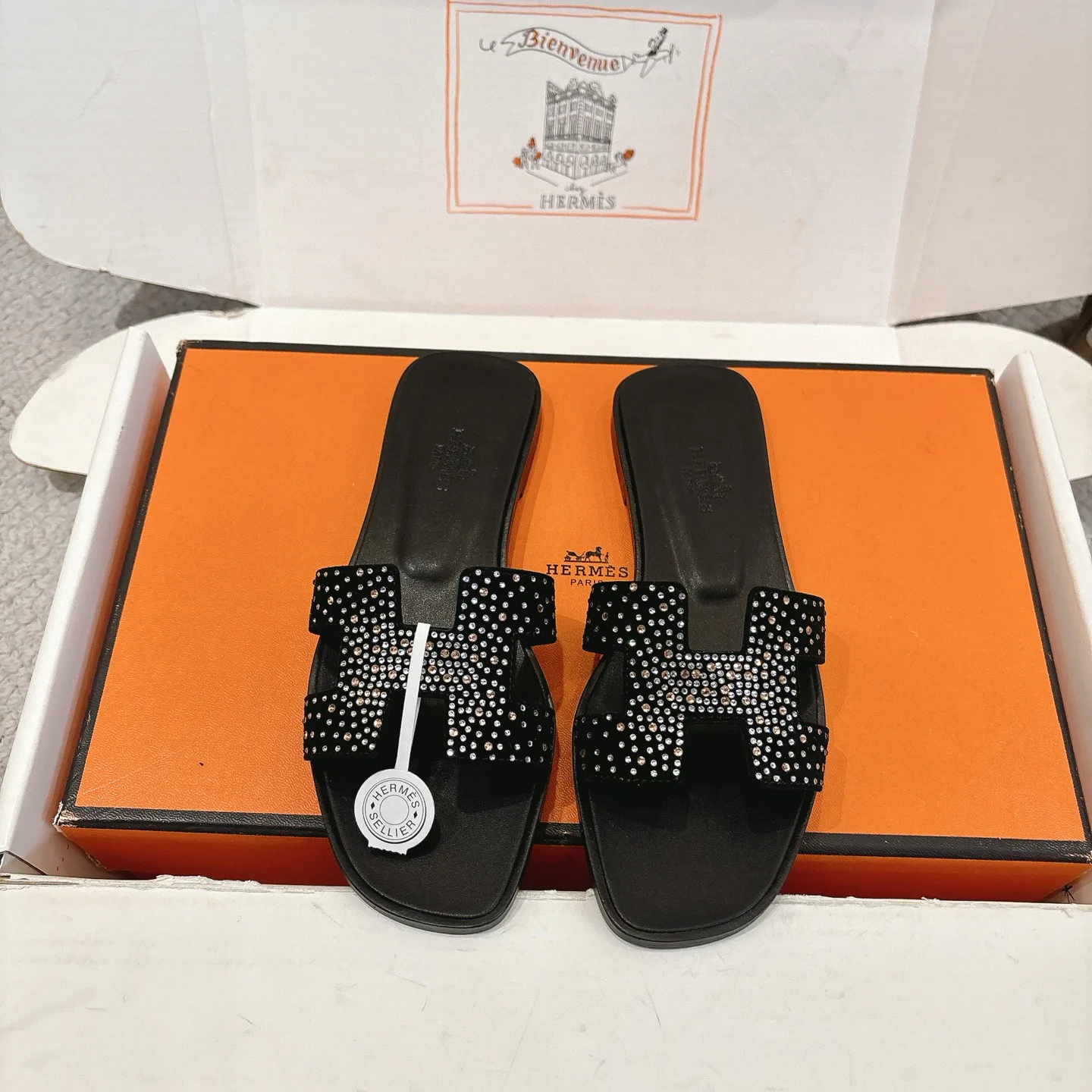 Шлепанцы Женские Hermes 11245955