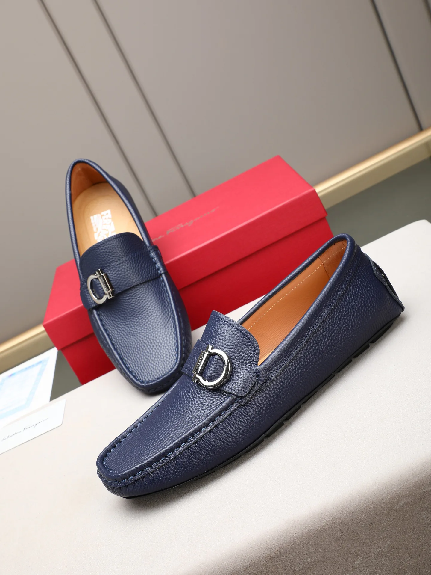 Мокасины Мужские Salvatore Ferragamo 5933246