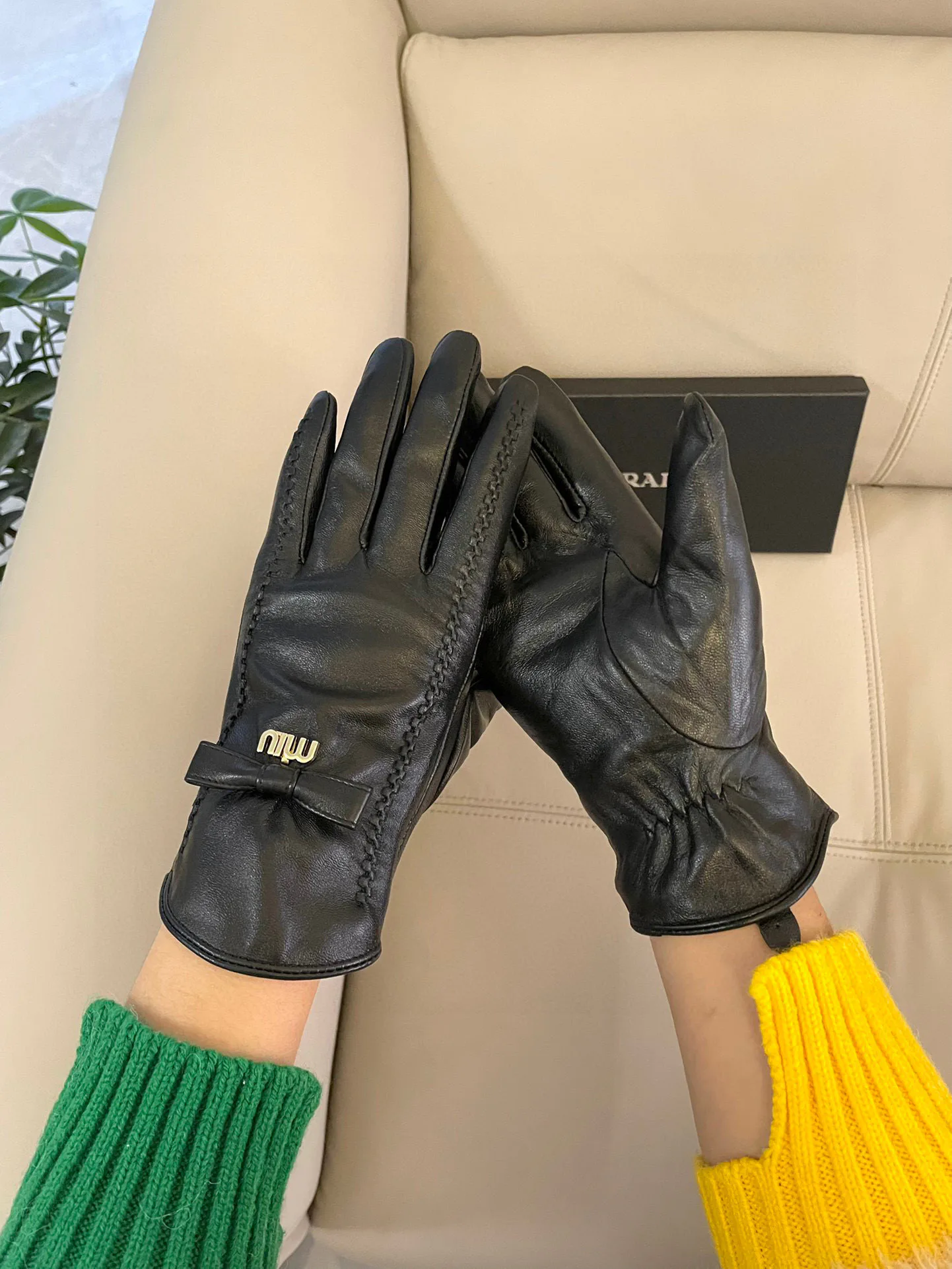 Перчатки Miu Miu 184158