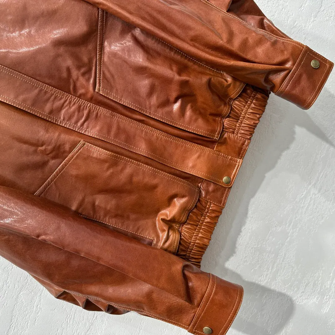 Кожаные Куртки И Дублёнки Женские Saint Laurent 27999