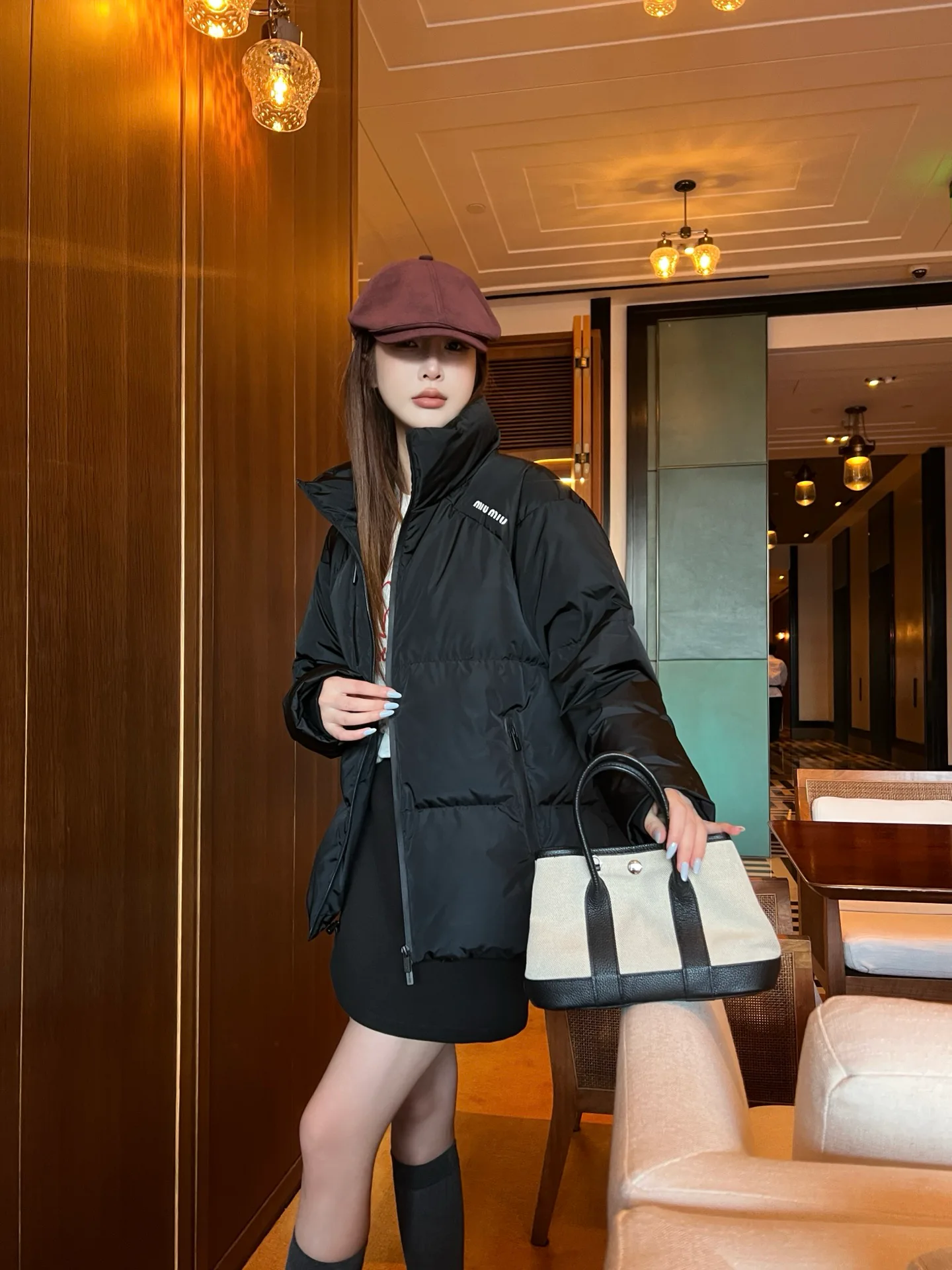 Куртки И Пуховики Женские Miu Miu 18108730
