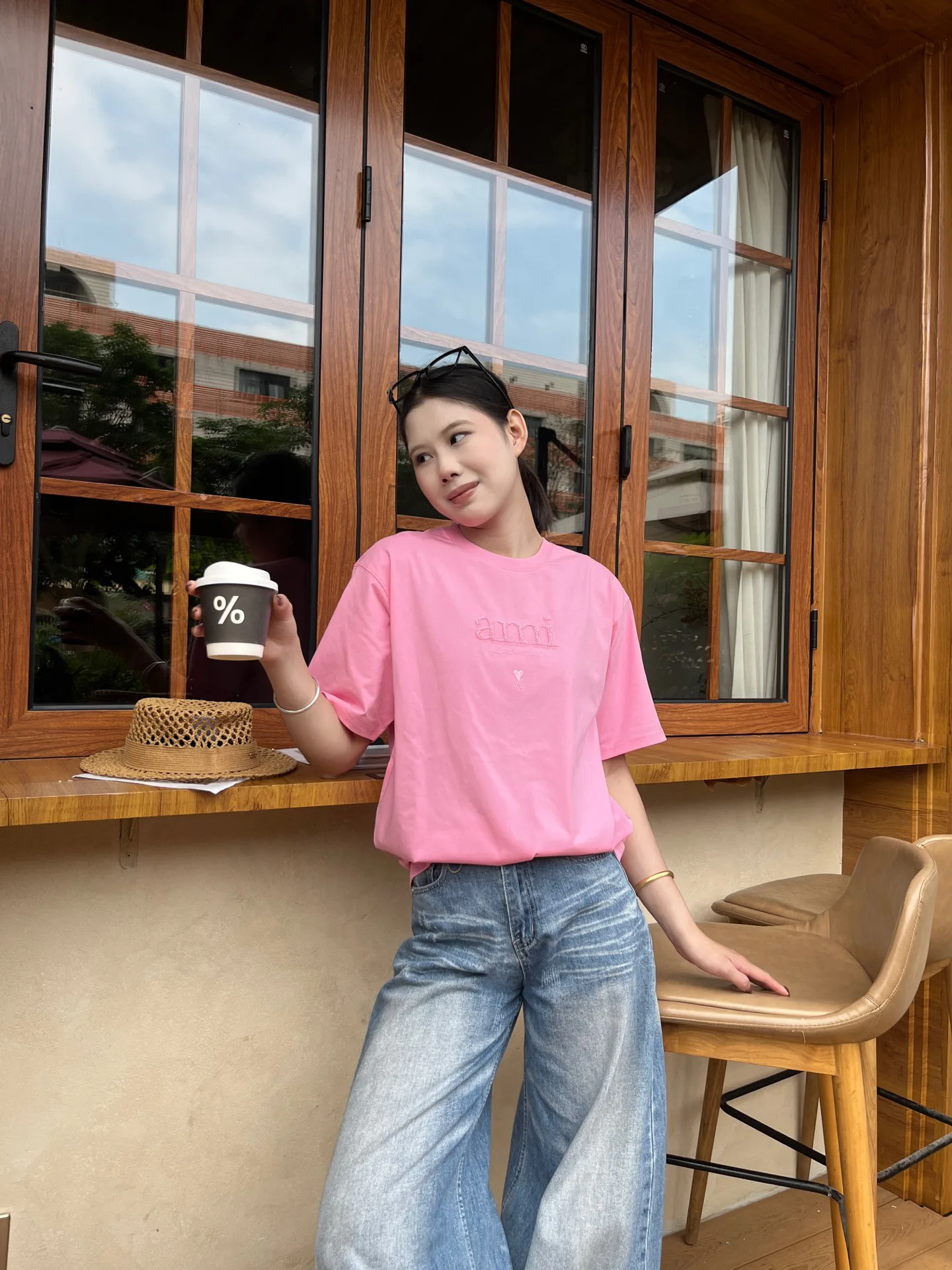 Футболки Женские Ami Paris 13405187