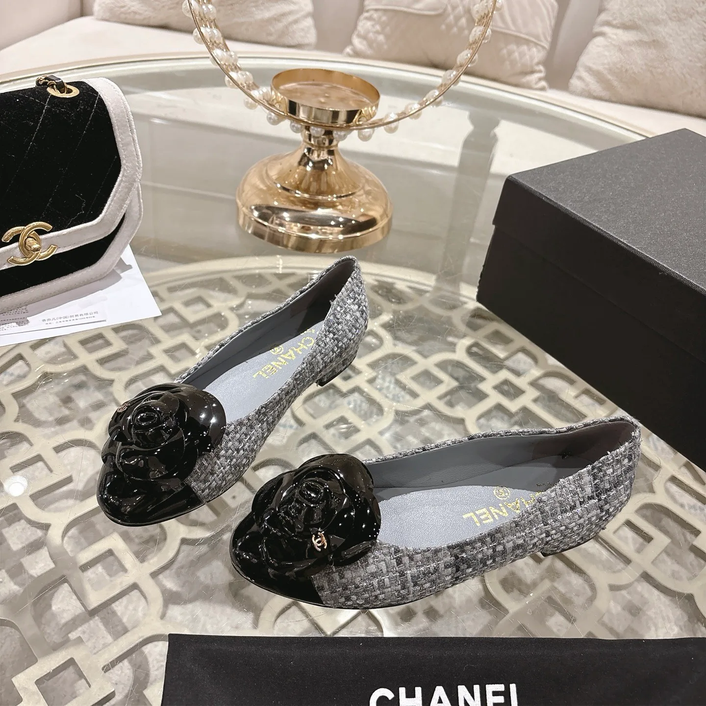 Балетки Женские Chanel 1893805