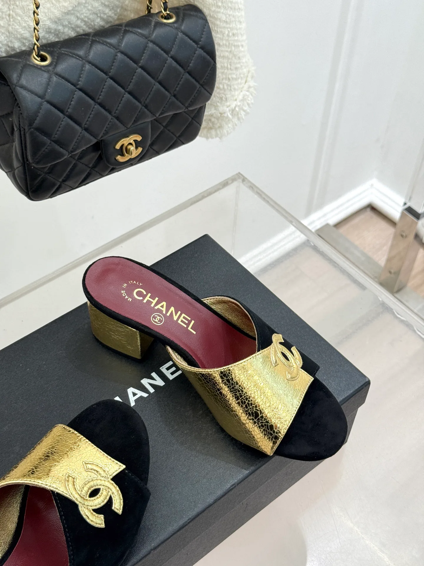 Босоножки Женские Chanel 12693147