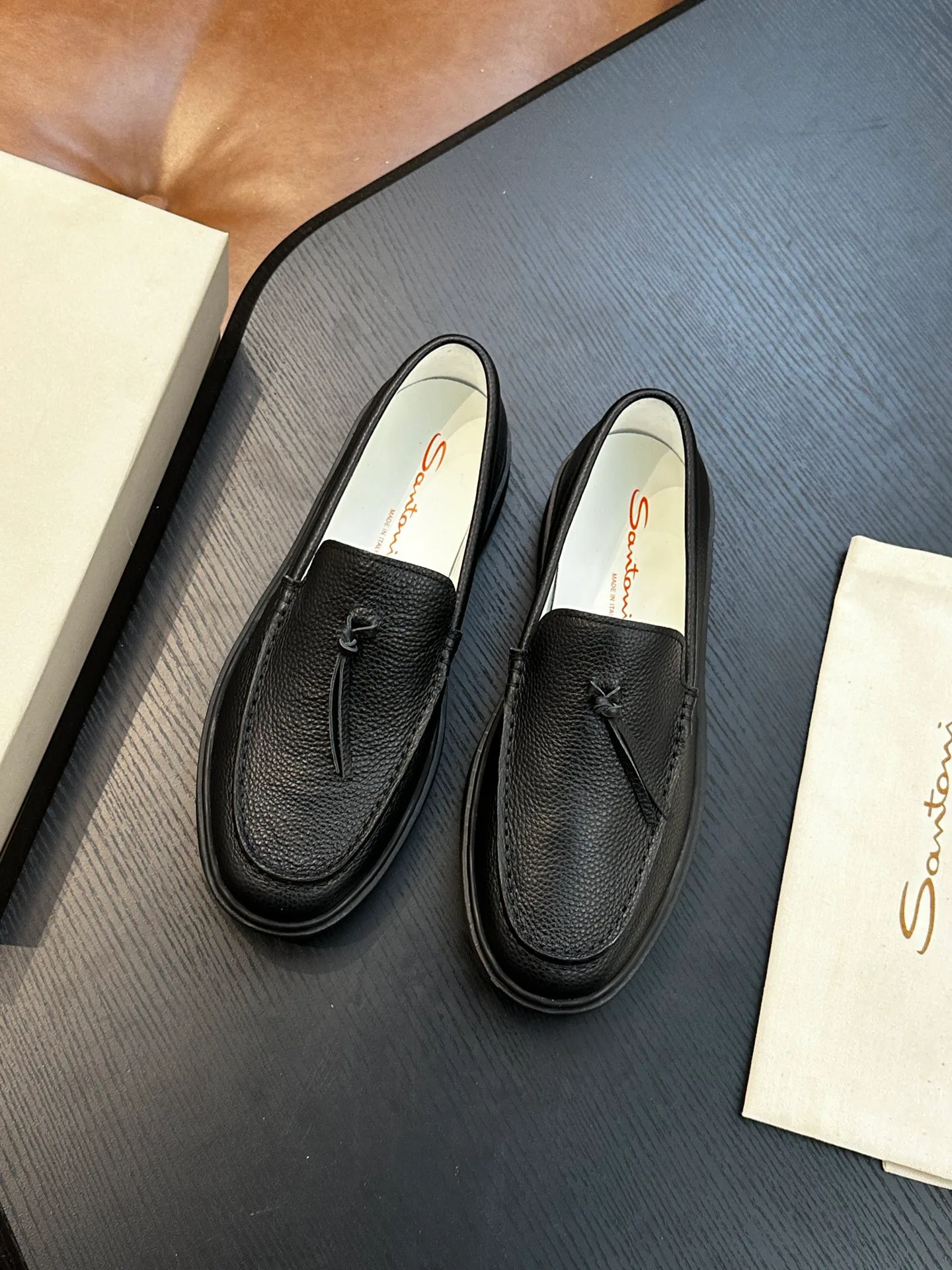 Лоферы И Туфли Мужские Santoni 19365249