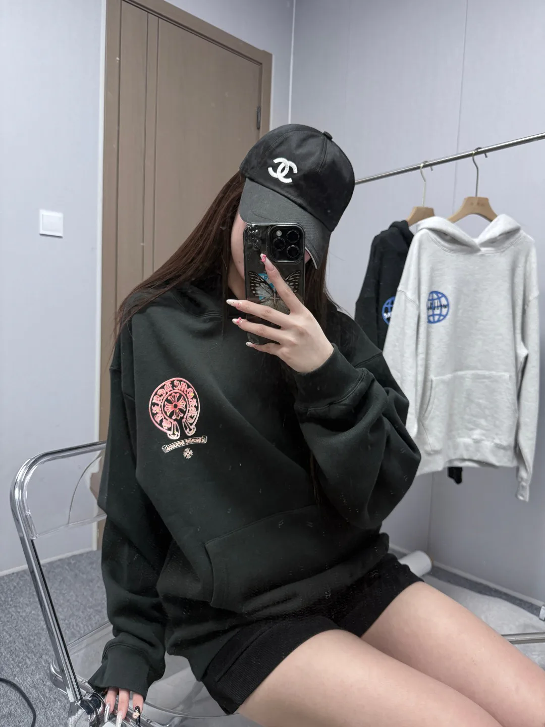 Свитшоты И Худи Мужские Chrome Hearts 237831