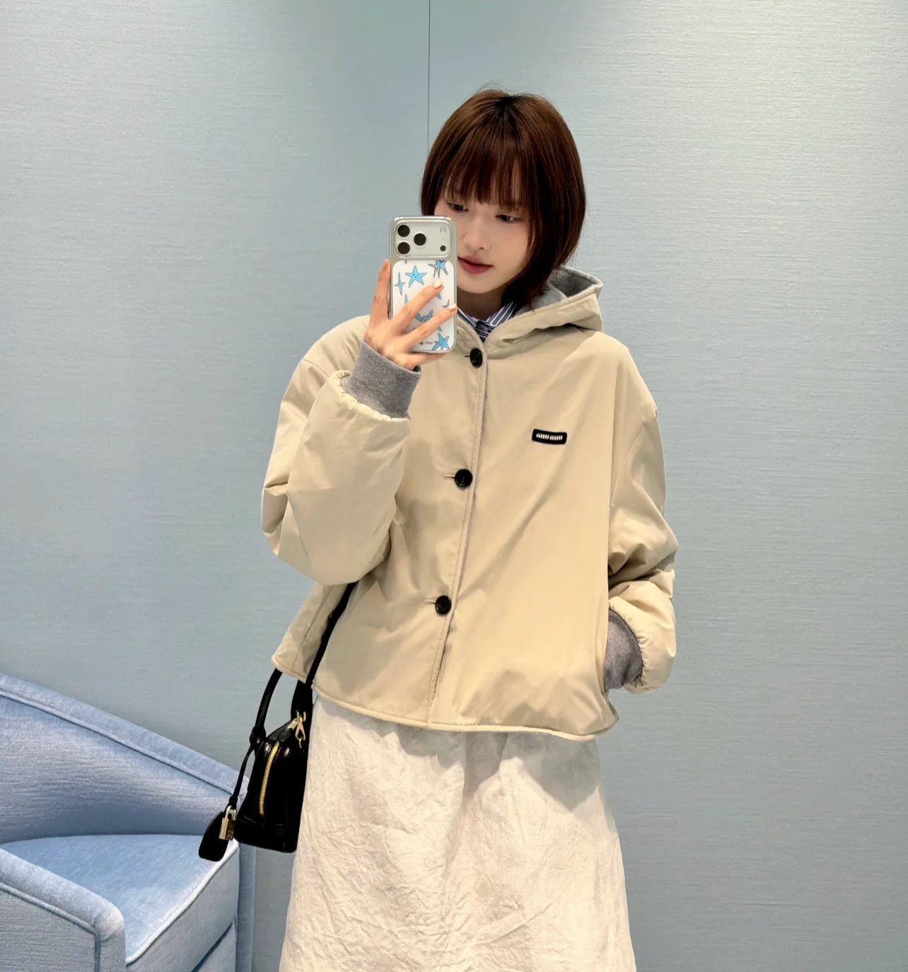 Куртки И Пуховики Женские Miu Miu 18030688