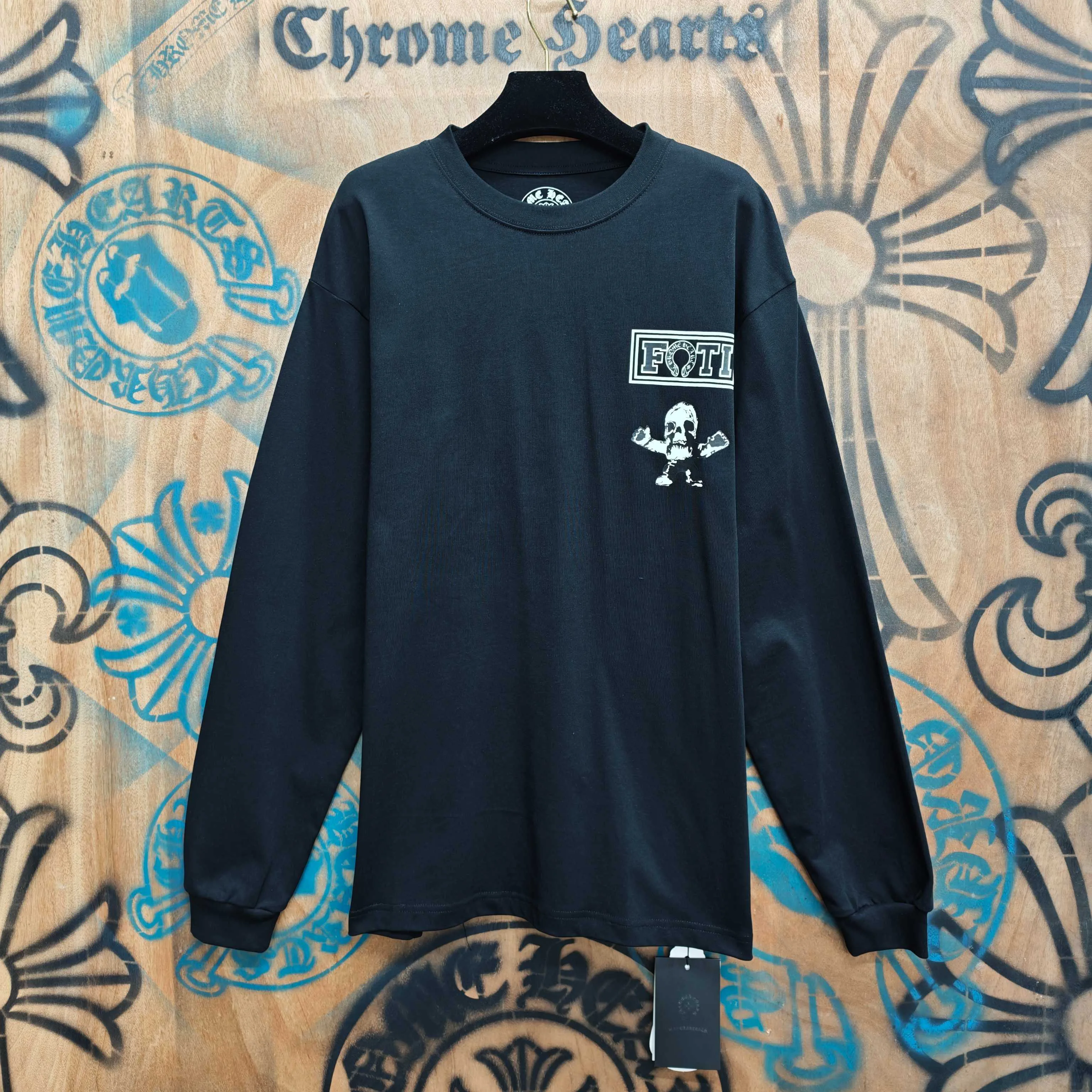 Лонгсливы Мужские Chrome Hearts 11808780