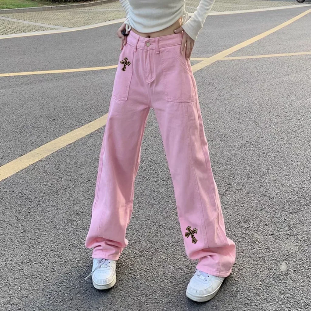 Джинсы Женские Chrome Hearts 33670