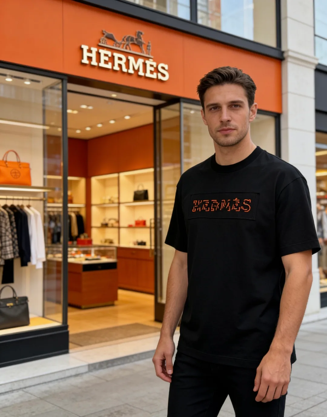 Футболки Мужские Hermes 13442018