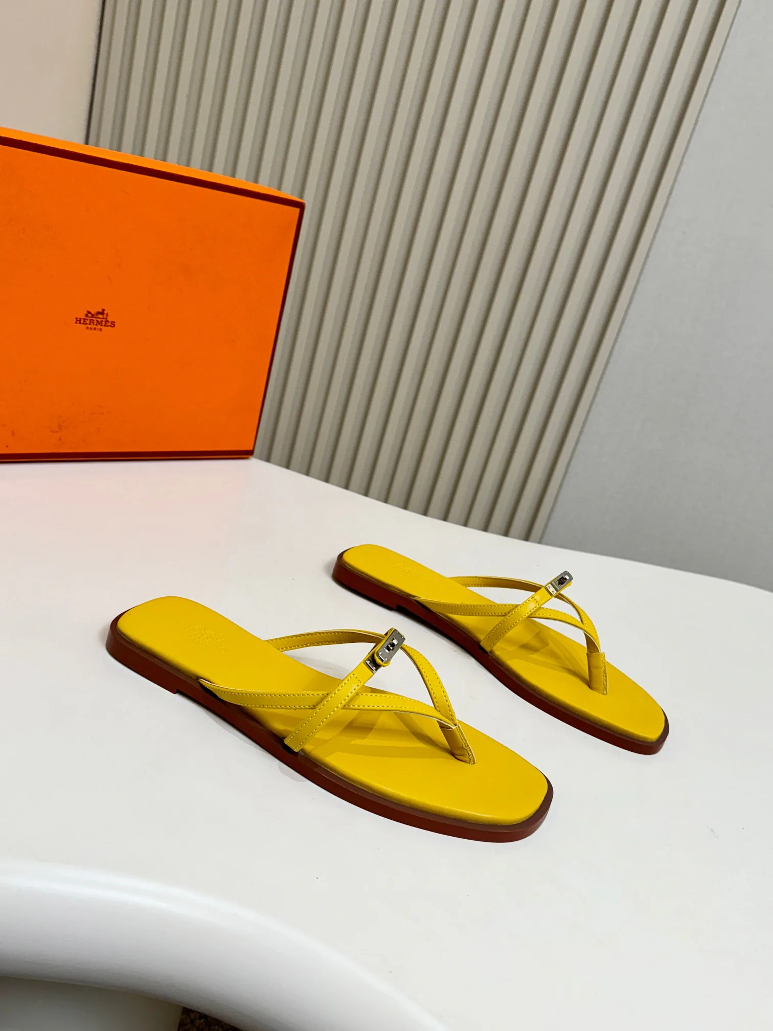 Шлепанцы Женские Hermes 1855976