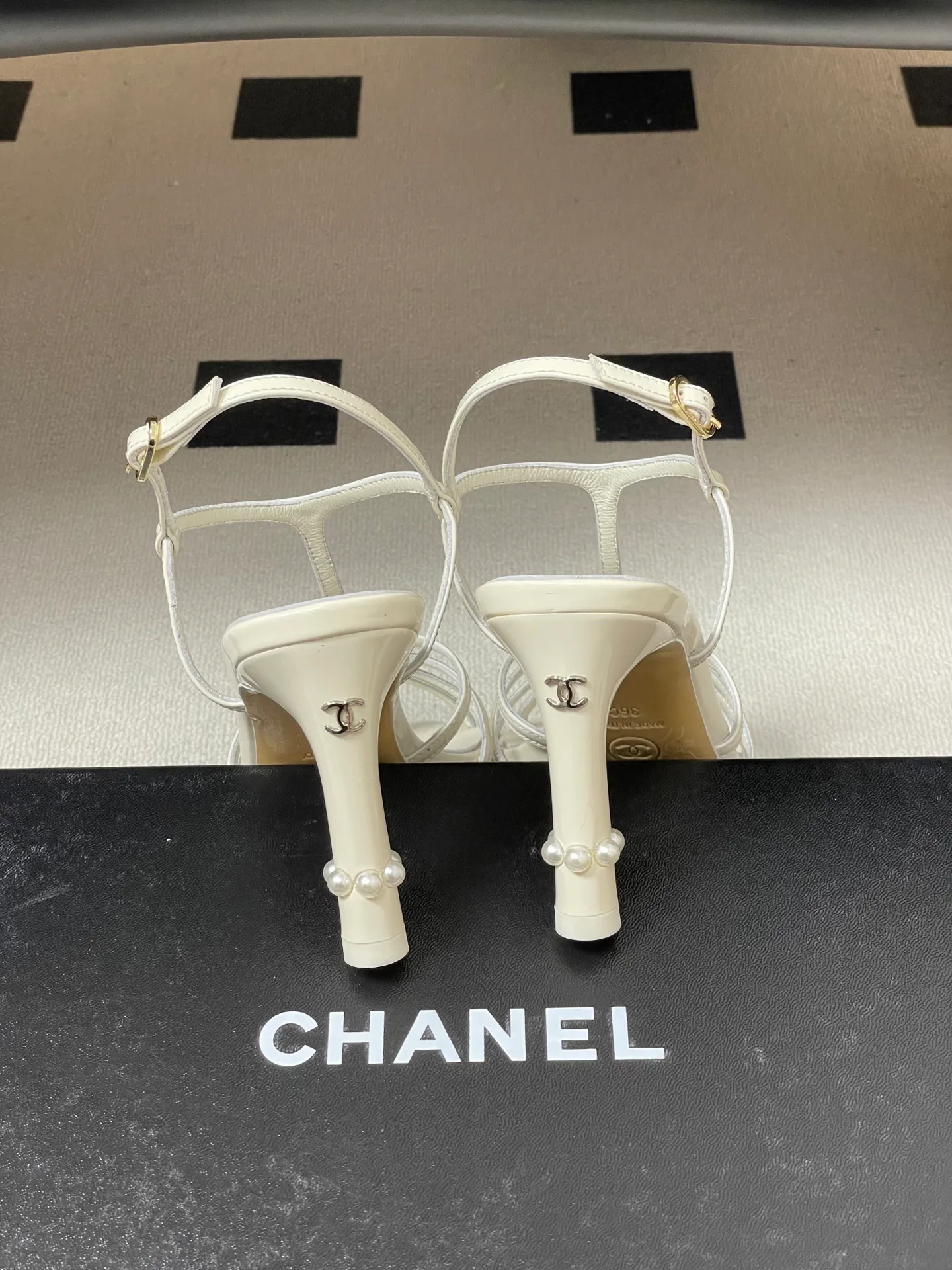 Босоножки Женские Chanel 1258835